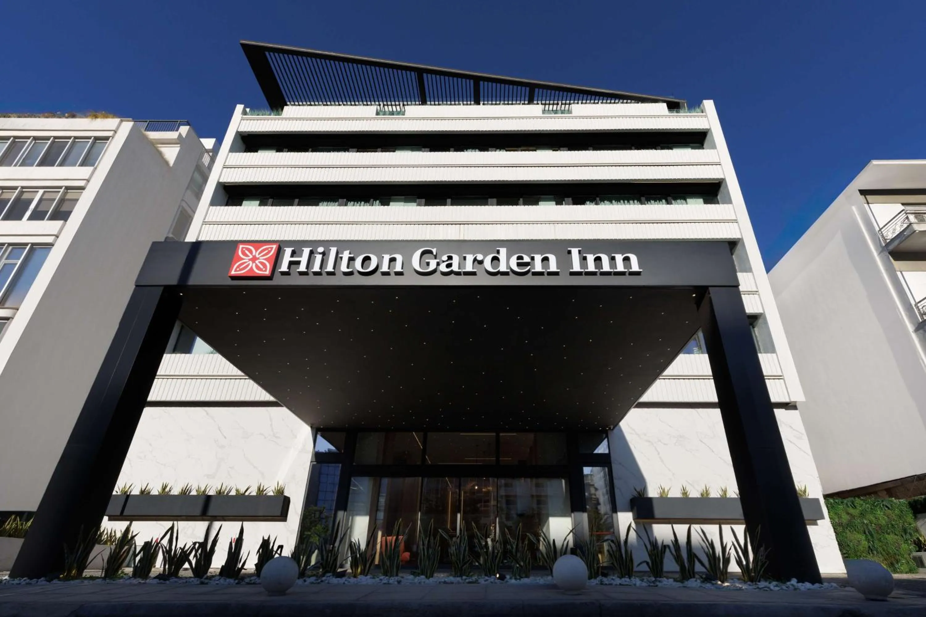 Property building in Hilton Garden Inn Athens Syggrou Avenue