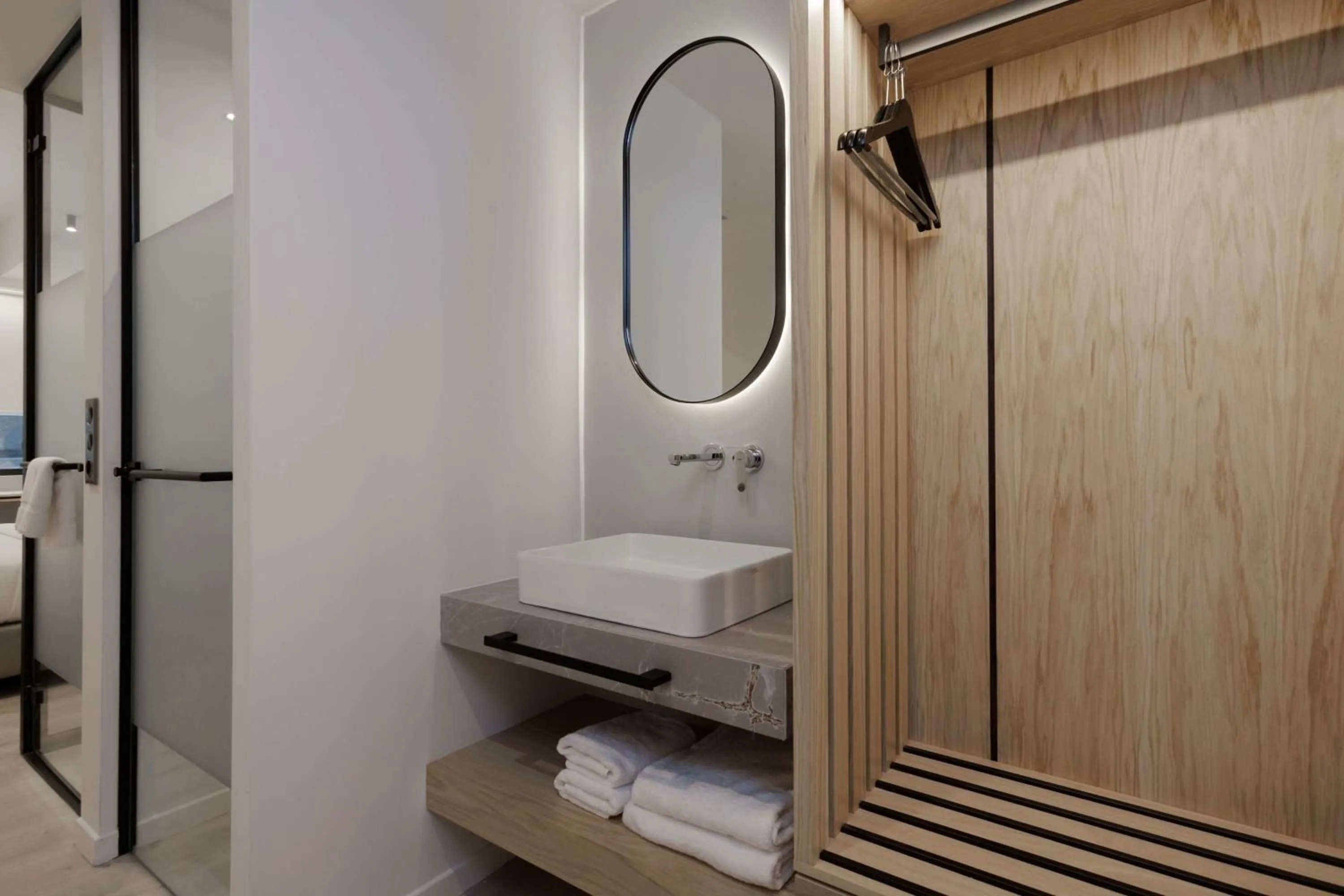 Bathroom in Hilton Garden Inn Athens Syggrou Avenue