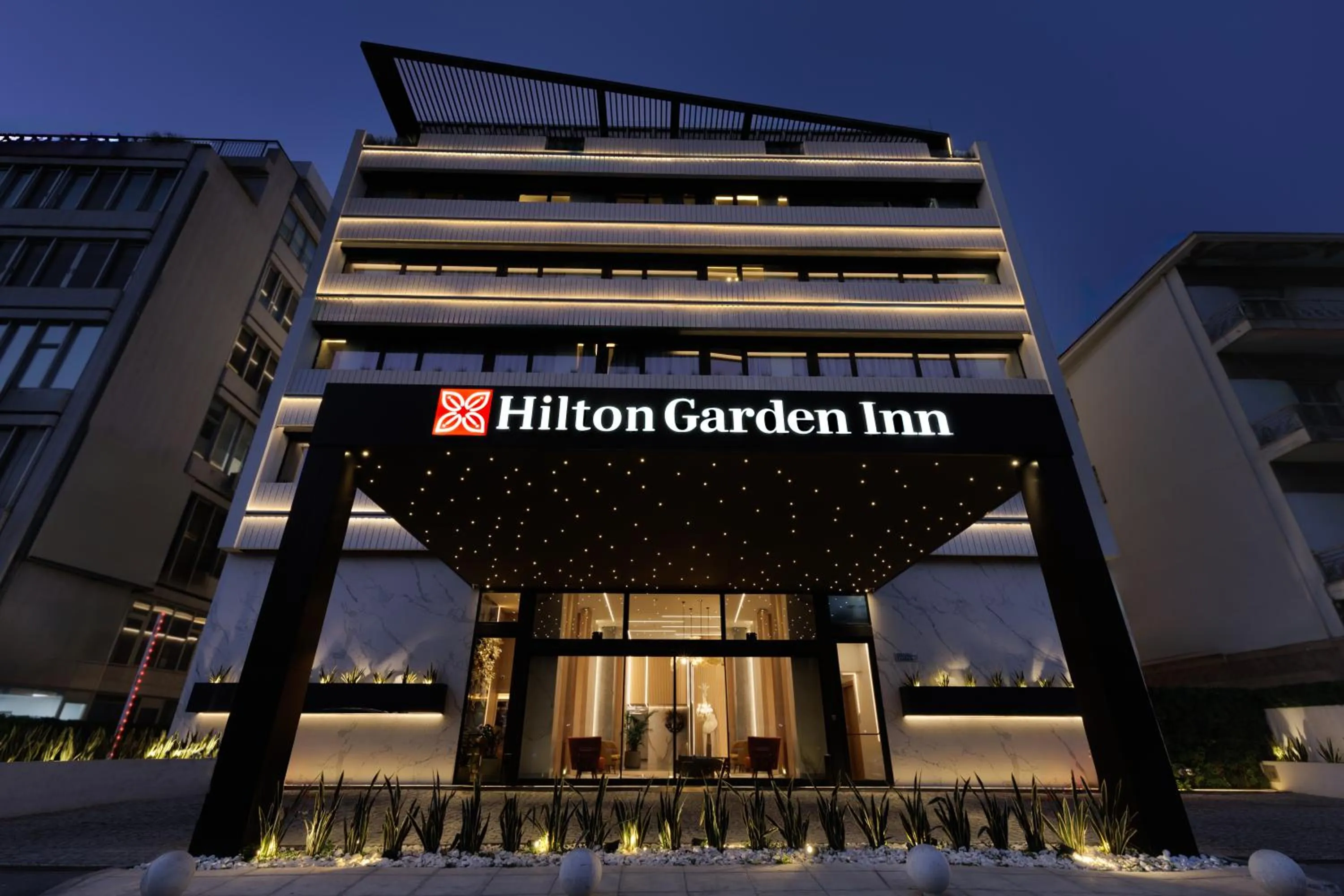 Property building in Hilton Garden Inn Athens Syggrou Avenue