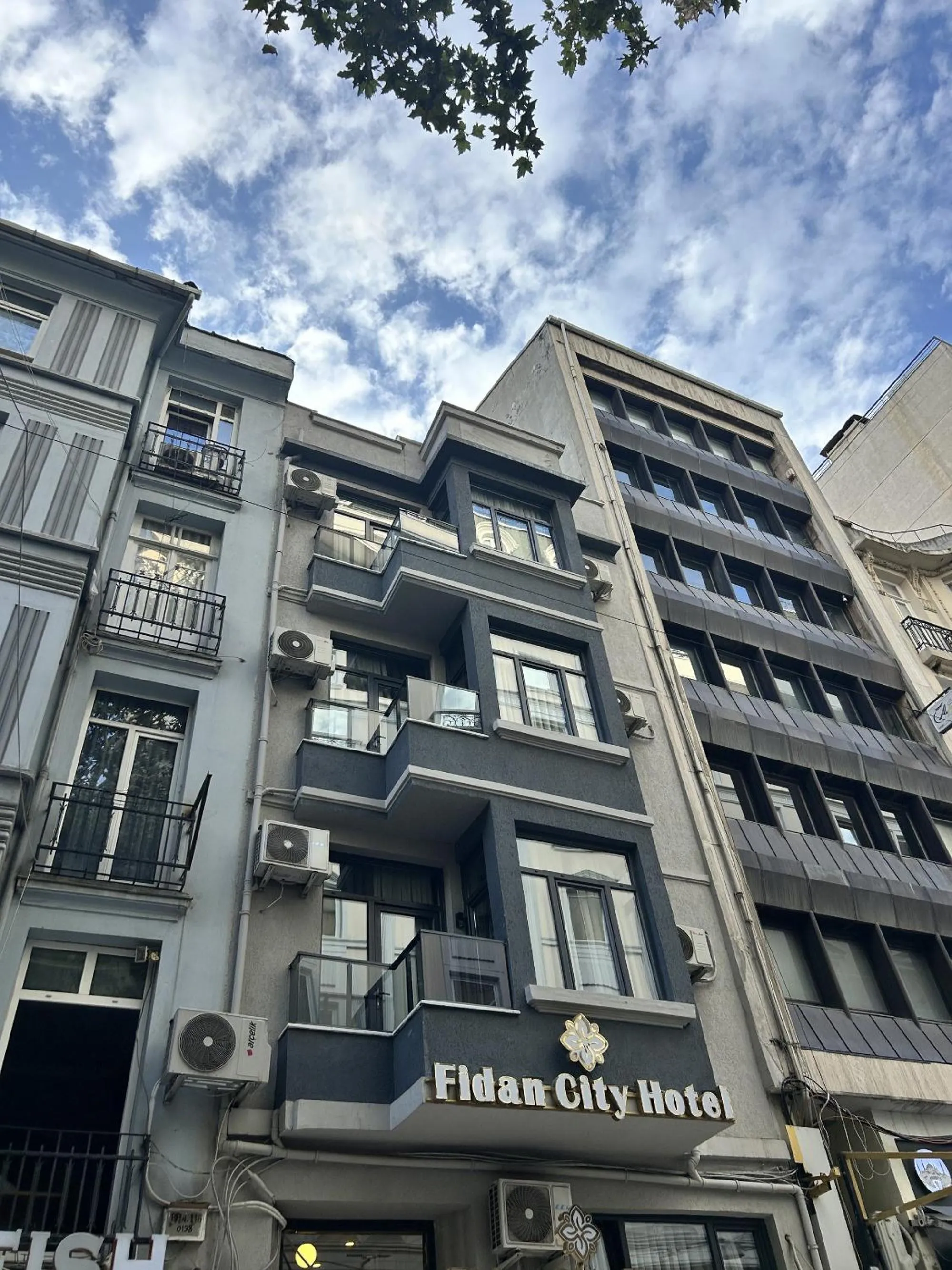 Property building in Fidan City Hotel