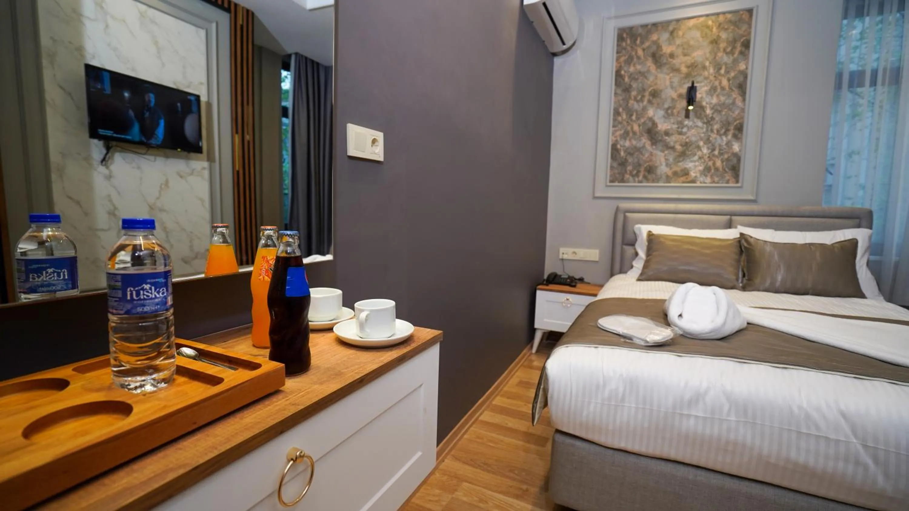 Photo of the whole room, Bed in Fidan City Hotel