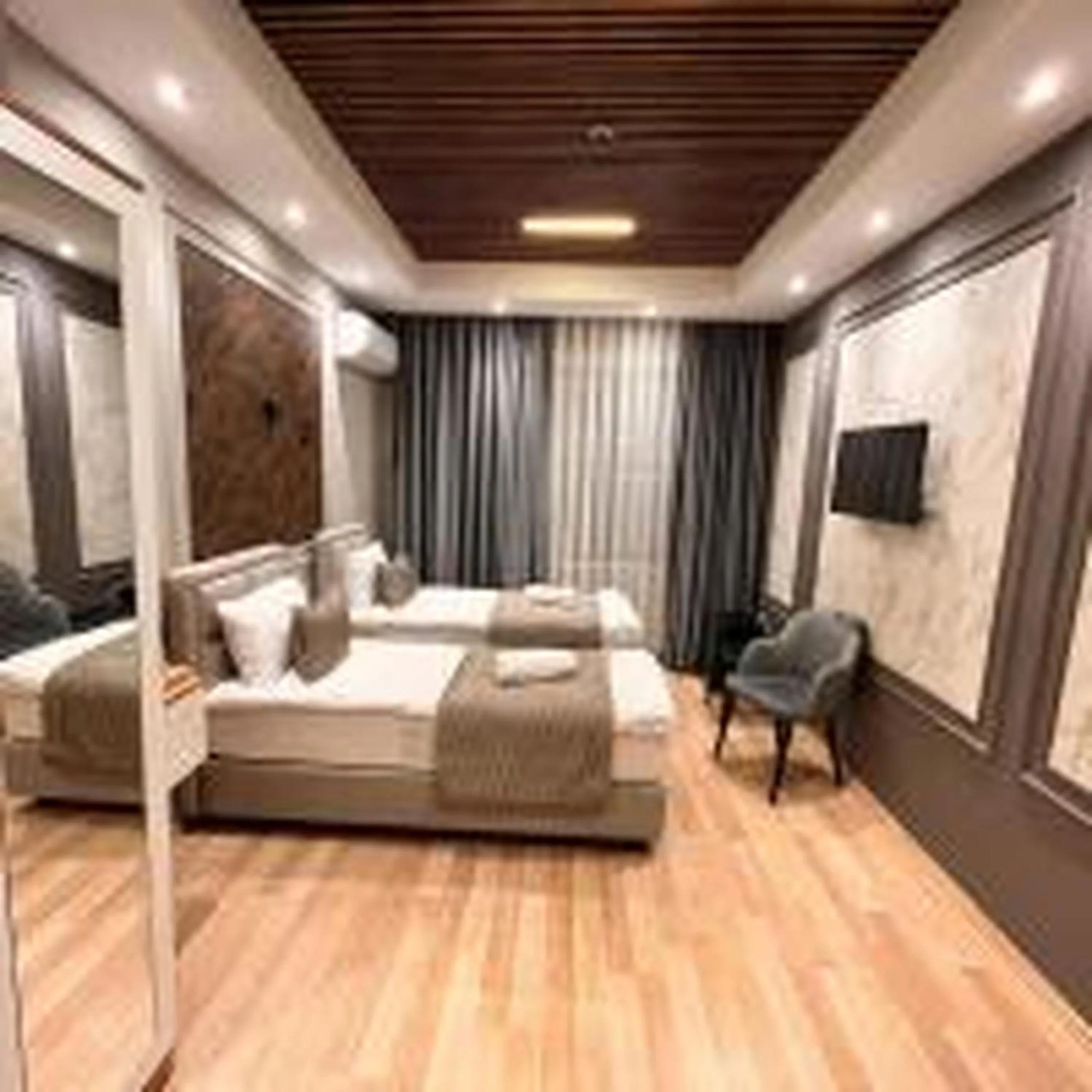 Bedroom, Bed in Fidan City Hotel