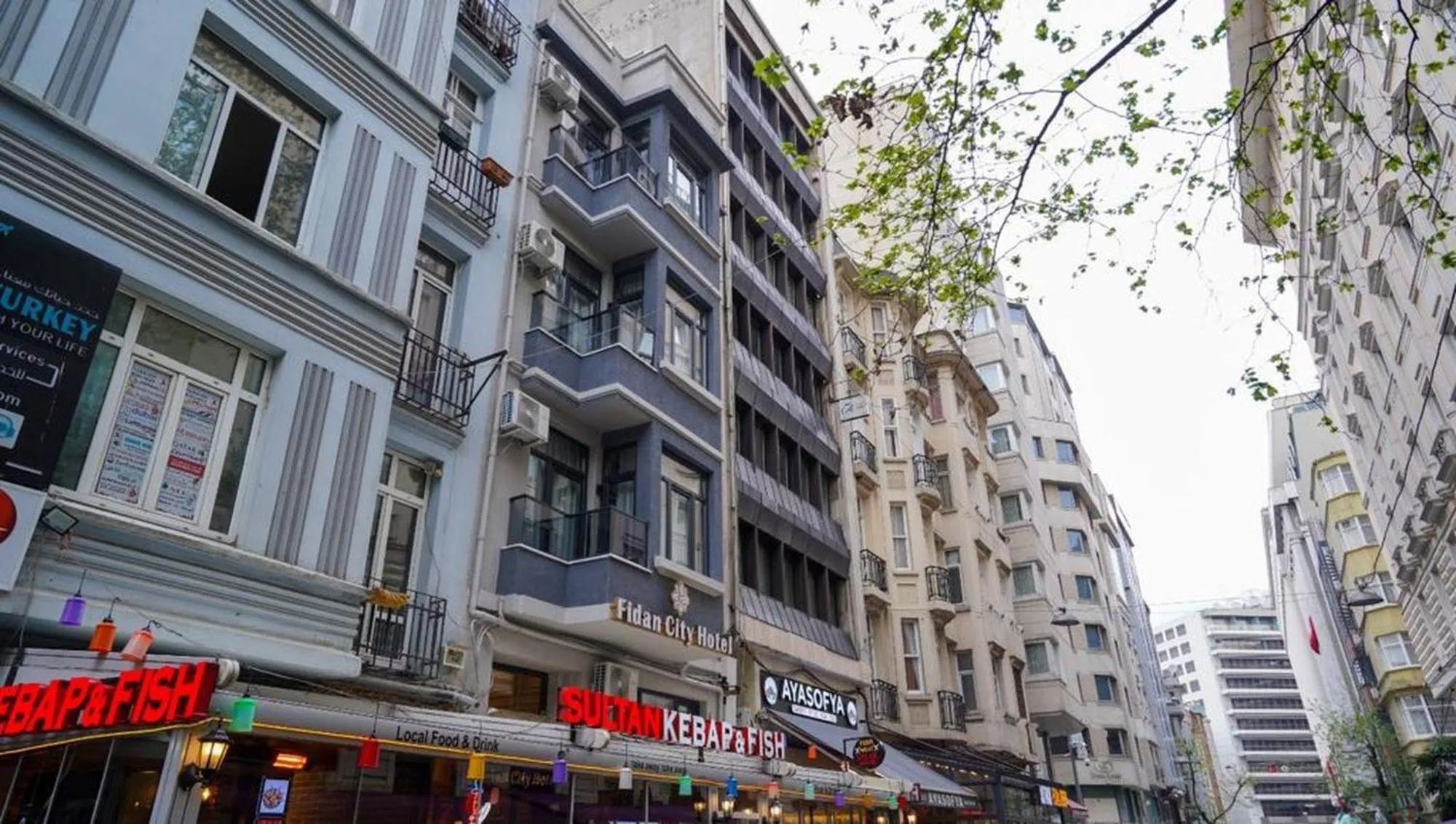 Property building in Fidan City Hotel