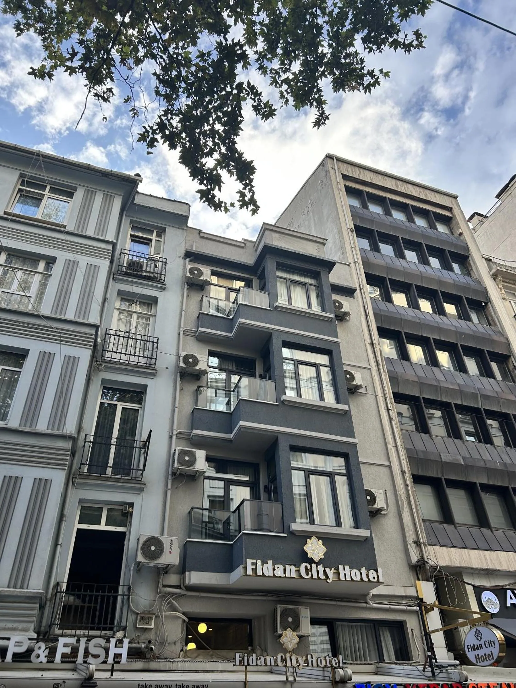 Property building in Fidan City Hotel