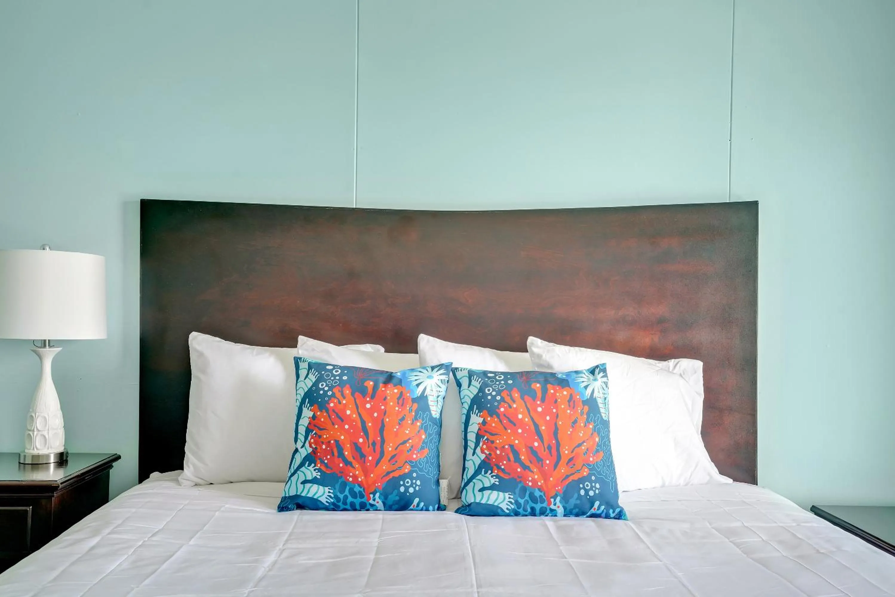 Bed in Admiral's Quarters