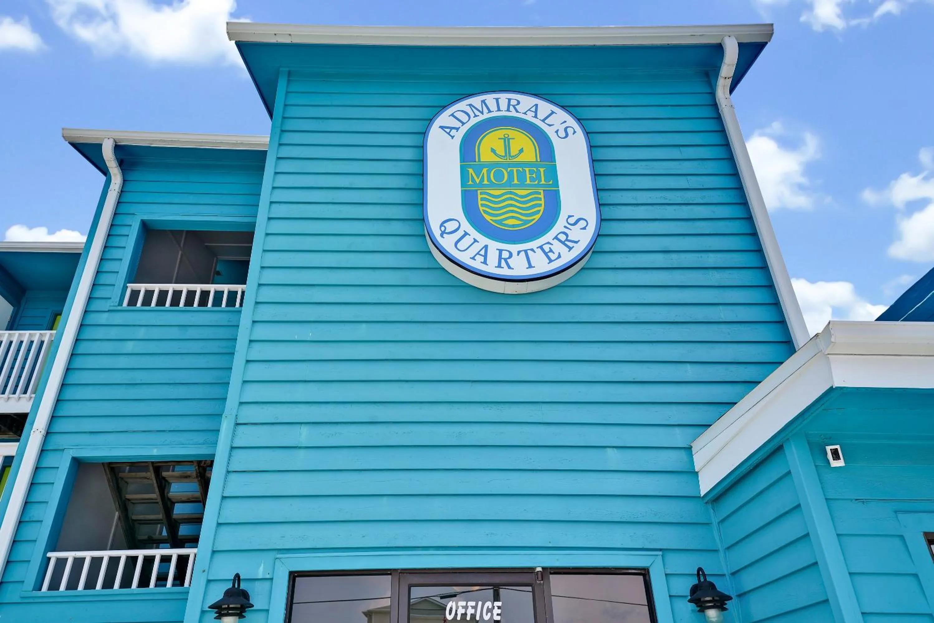 Property logo or sign in Admiral's Quarters