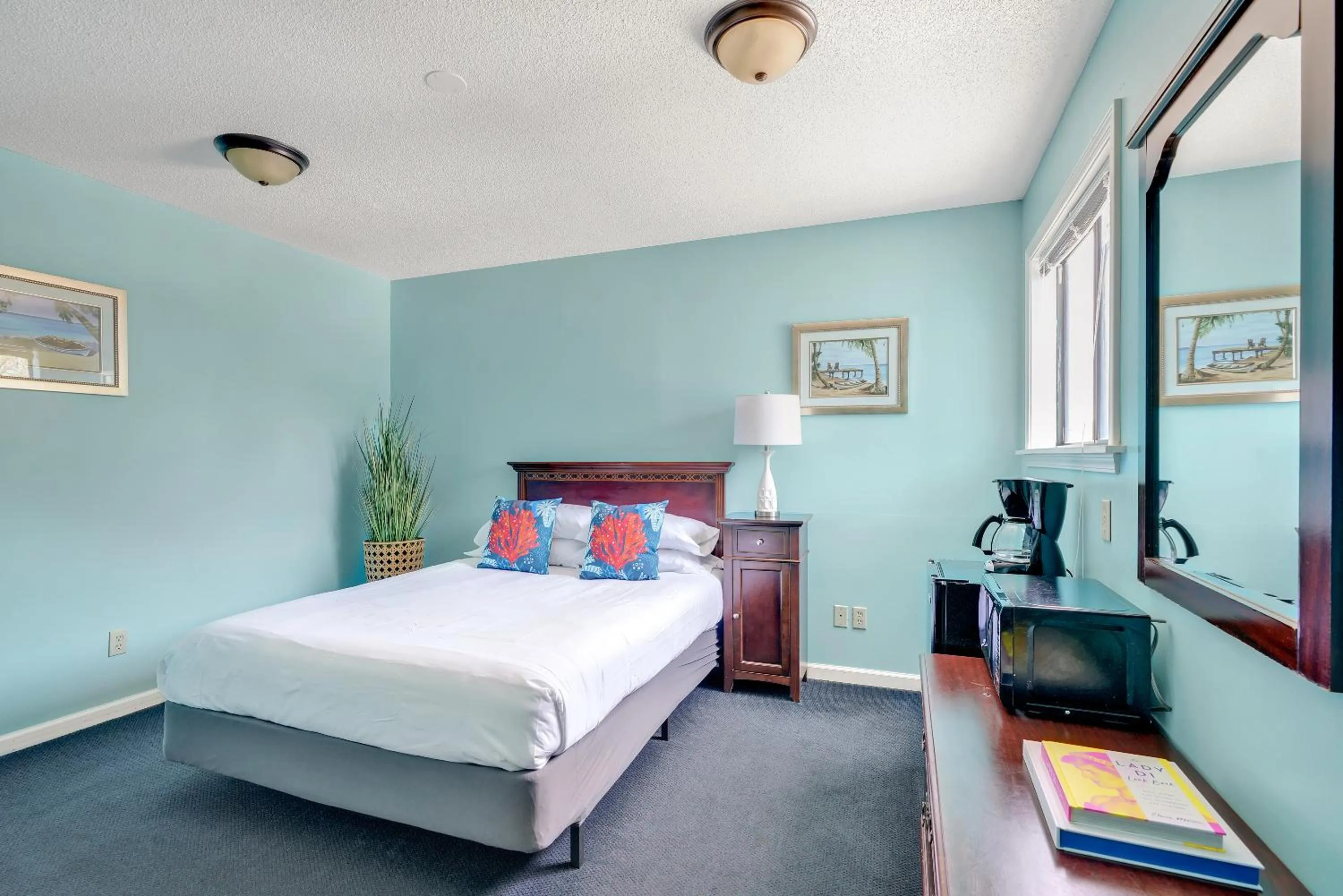 Bed in Admiral's Quarters