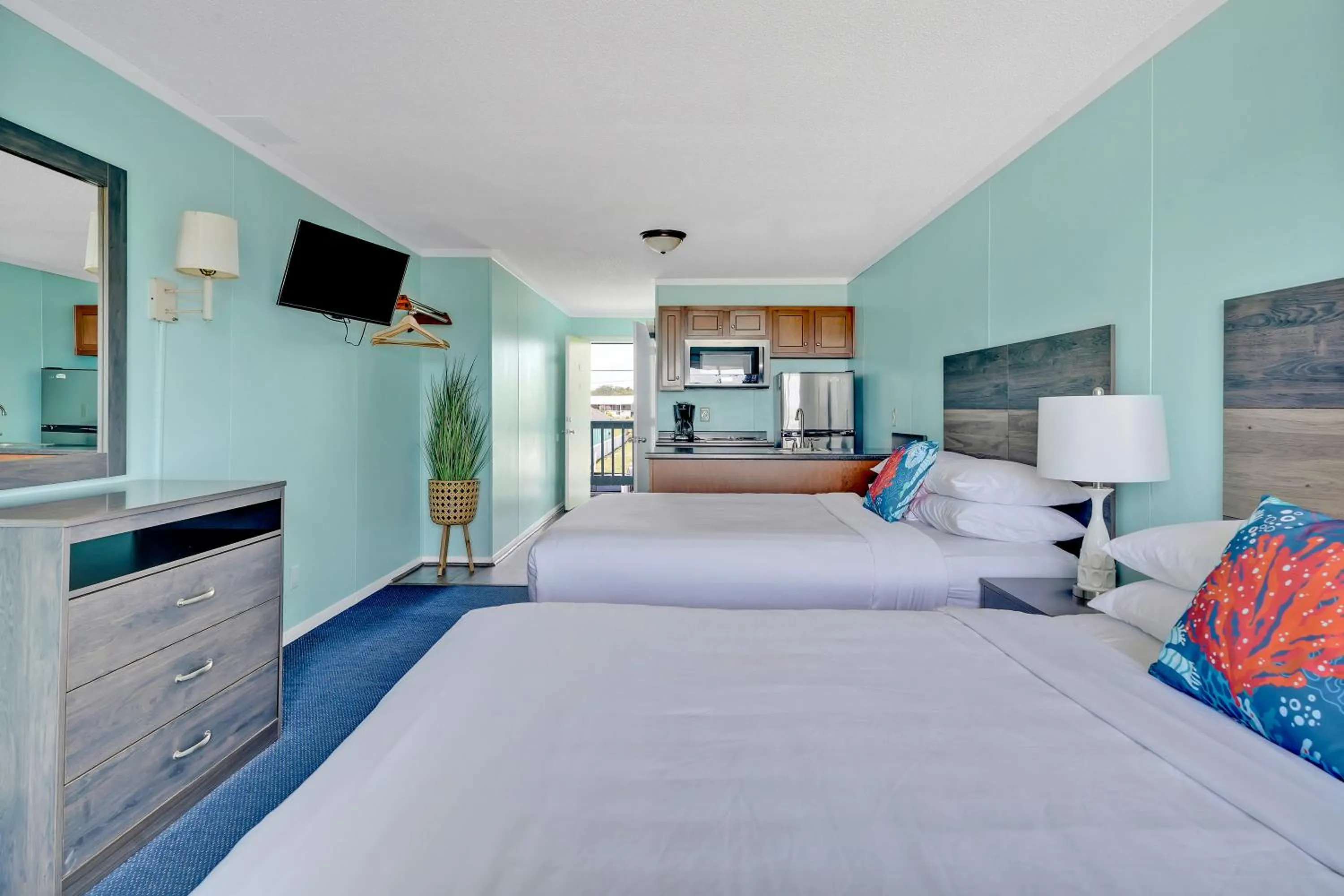 Bed in Admiral's Quarters