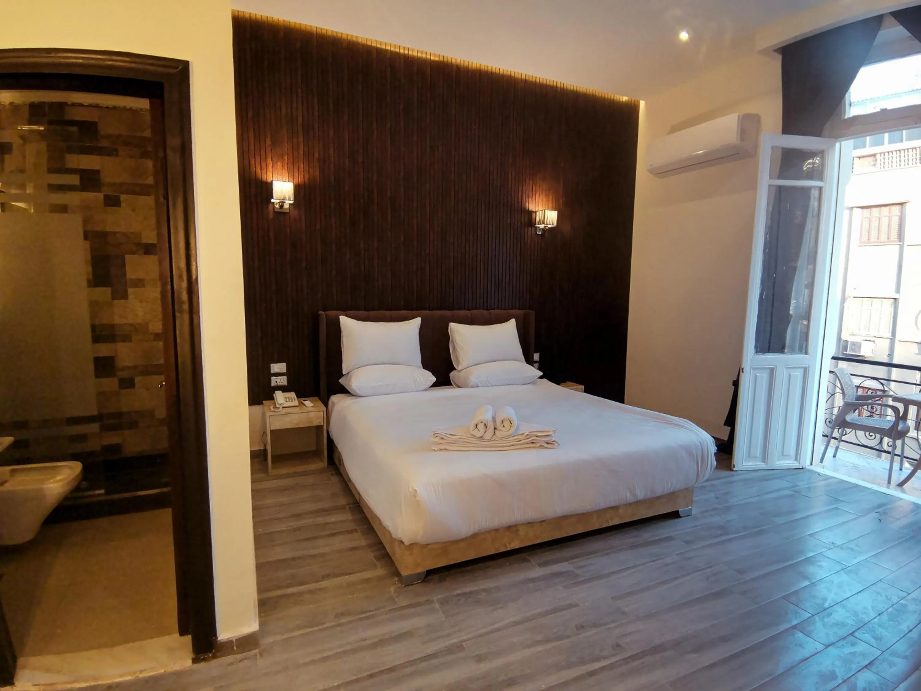 Bedroom, Bed in Tourist Palace Hotel