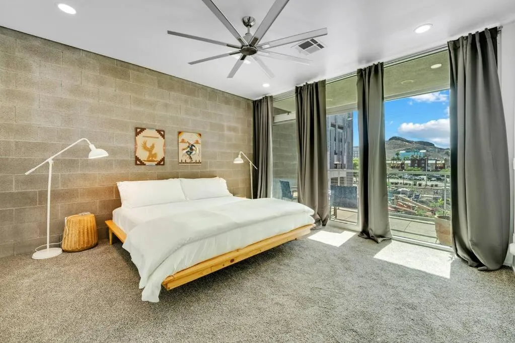 Bed in Tempe Lofts