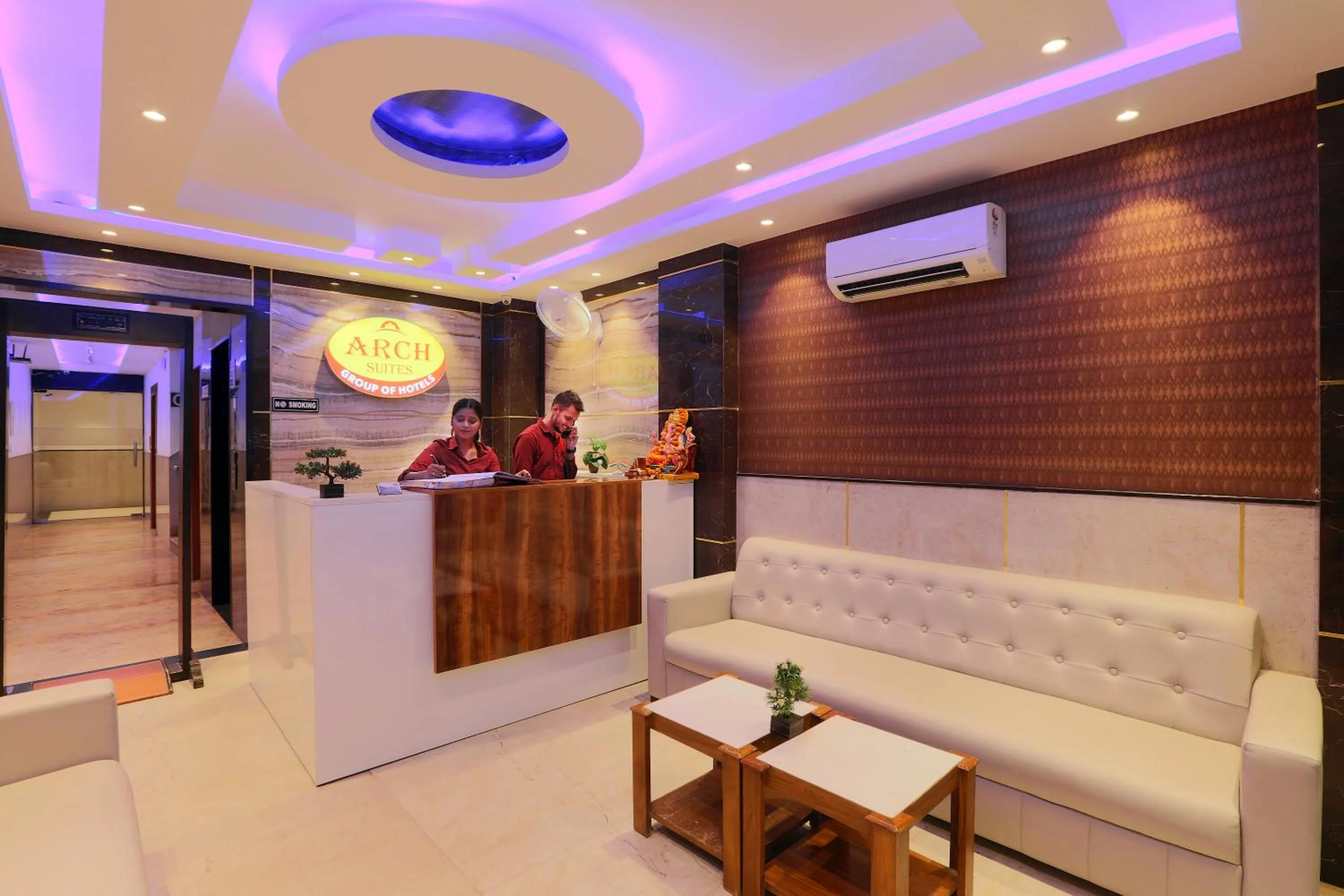Lobby or reception in Arch Suites - Near Aerocity