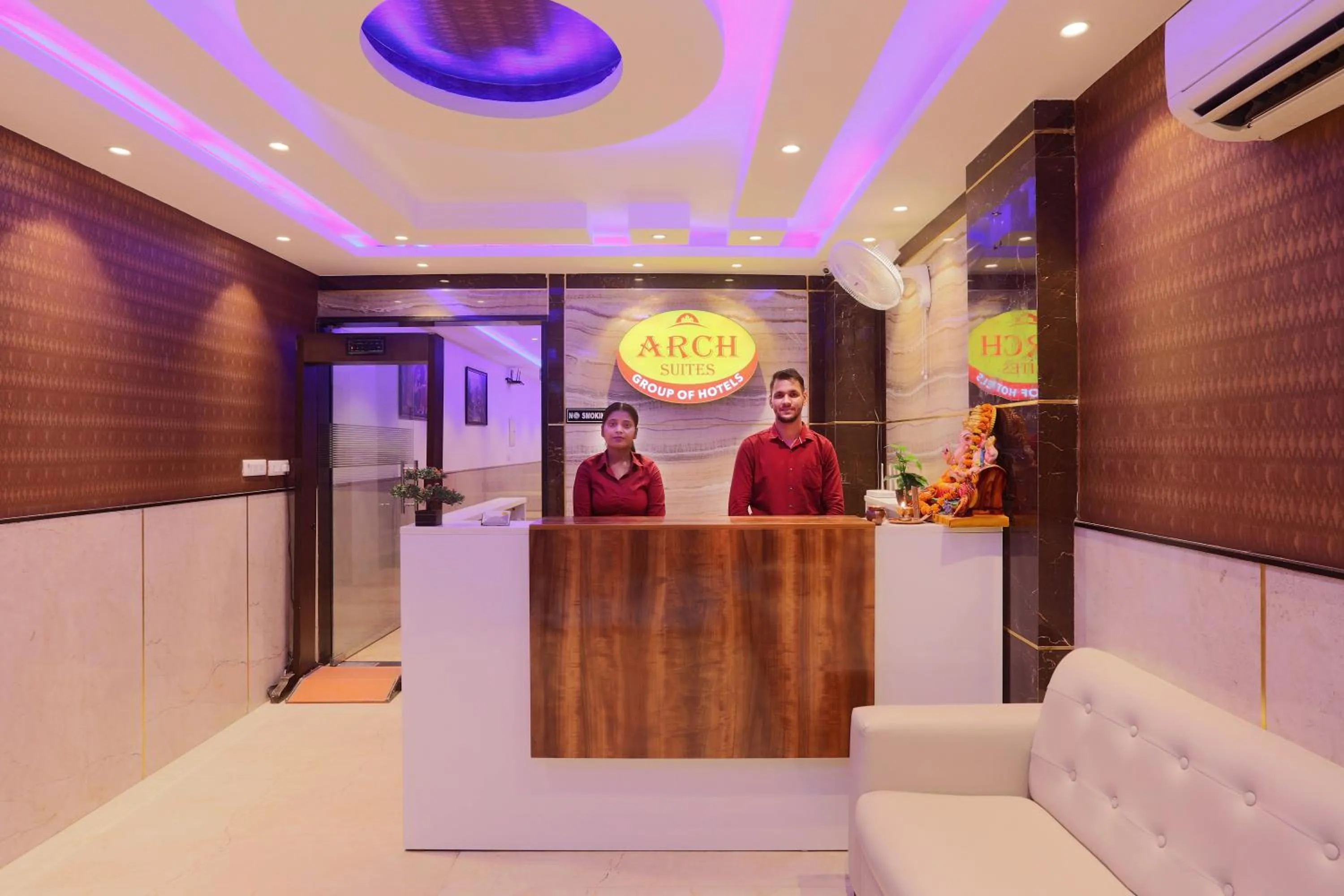 Lobby or reception in Arch Suites - Near Aerocity