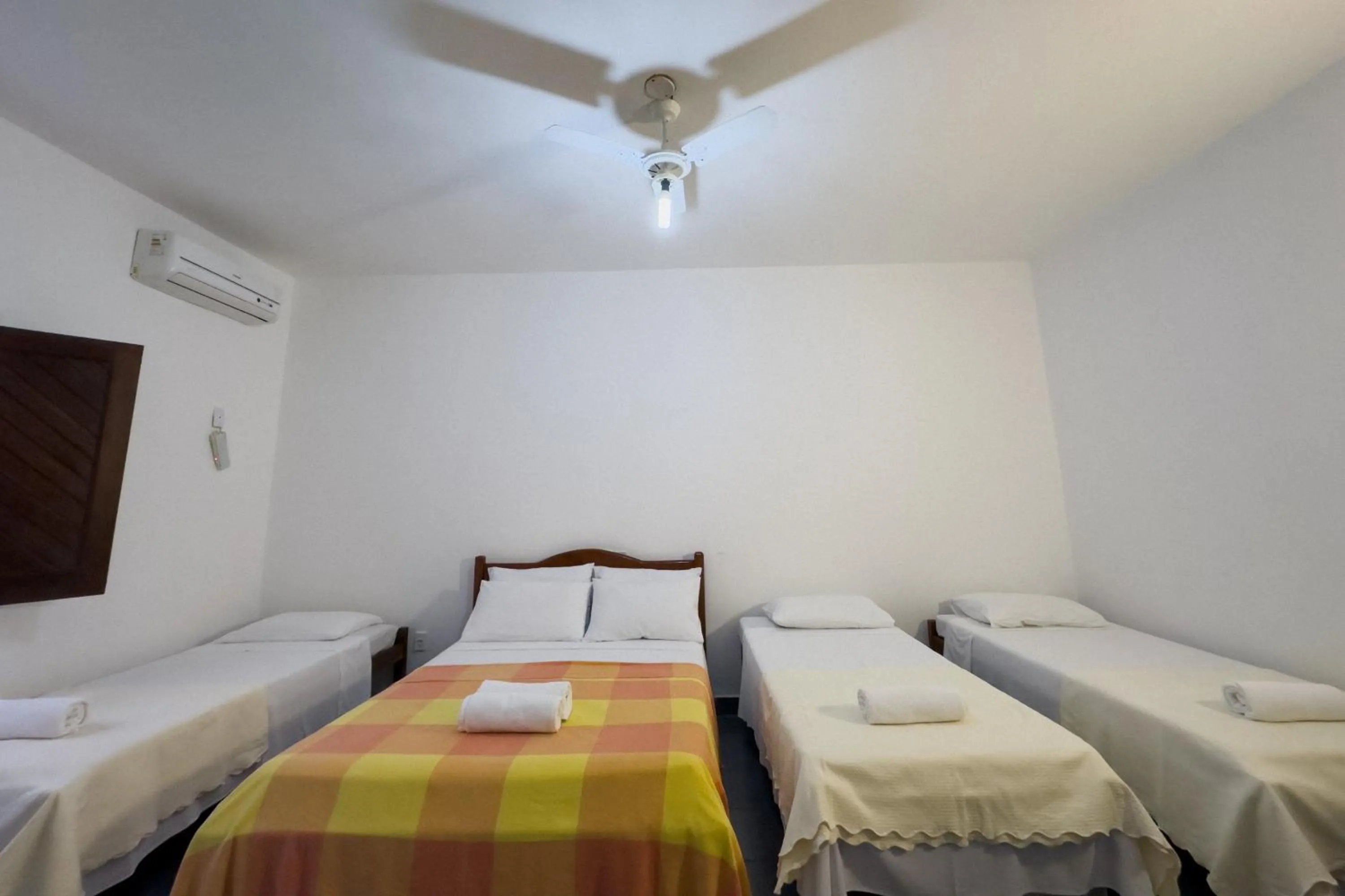 Bed in Pousada Pitanga