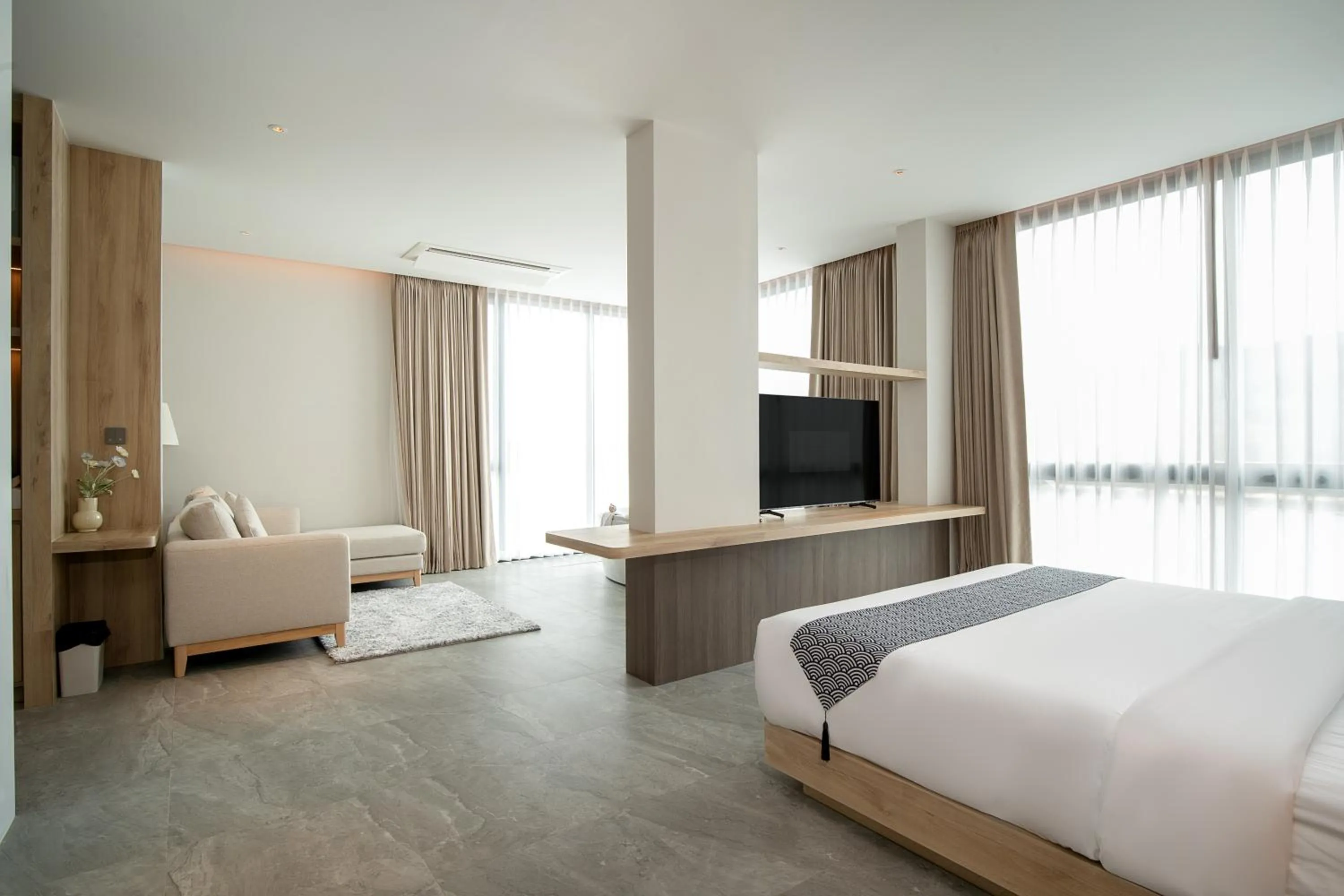 Bed in Timberton Resort Khaoyai