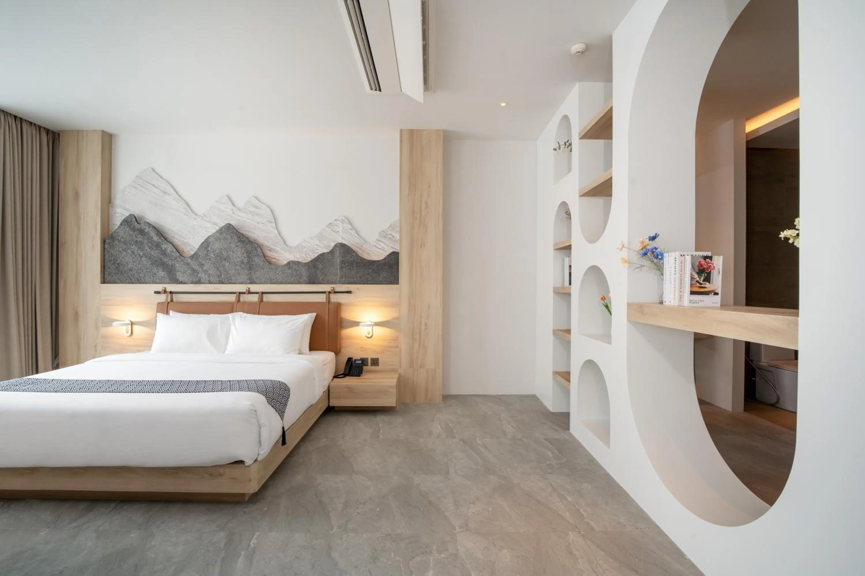 Bed in Timberton Resort Khaoyai