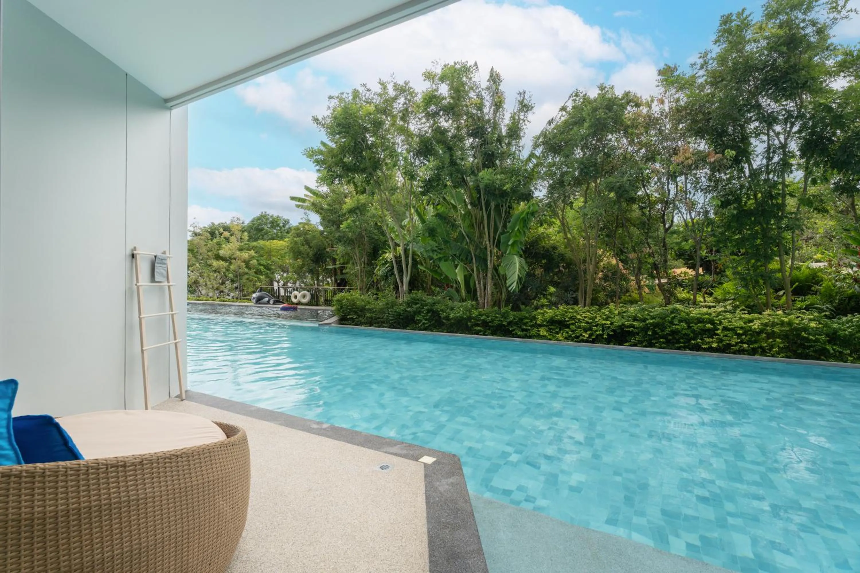 Swimming pool in Timberton Resort Khaoyai