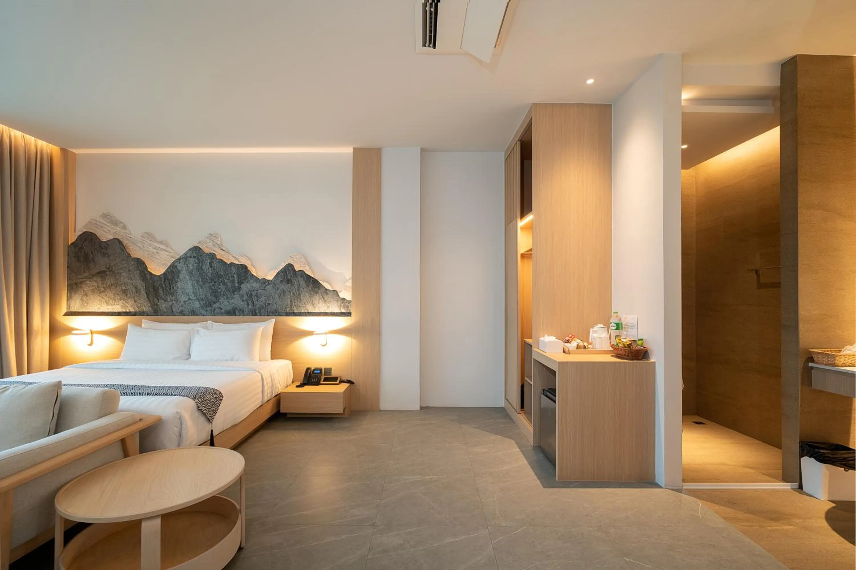 Bed in Timberton Resort Khaoyai