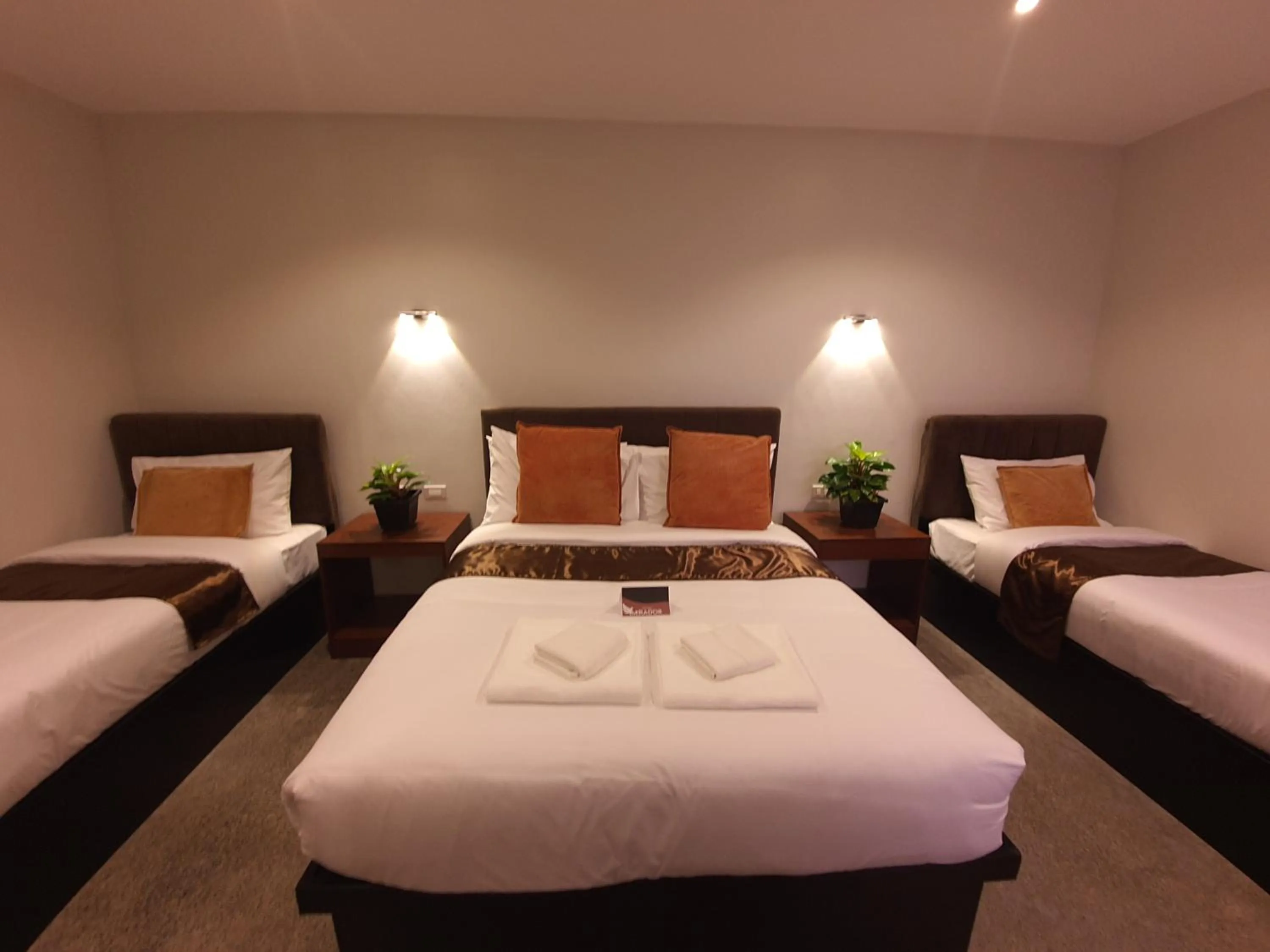 Bed in Hotel Mirador