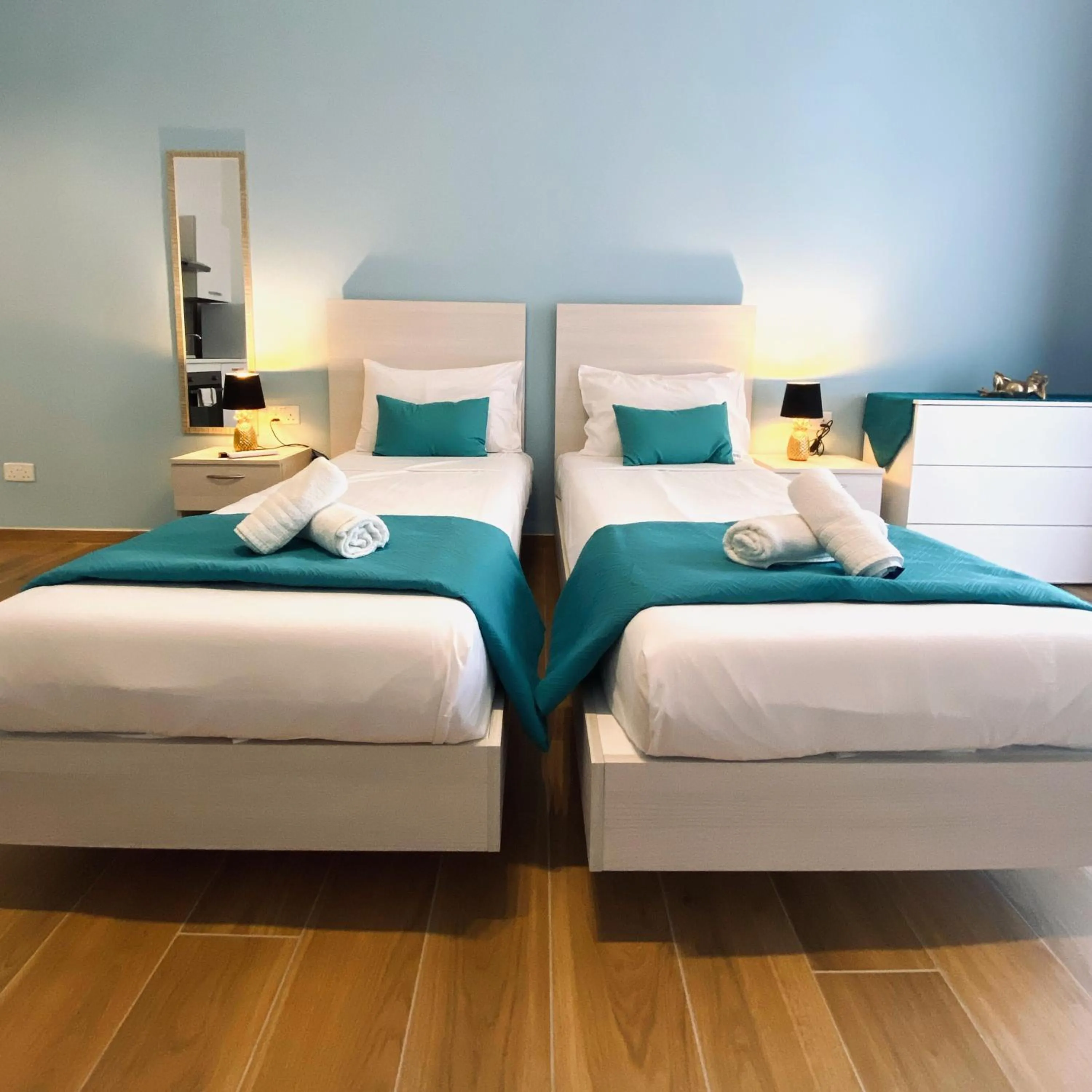 Bed in Miami Apartments