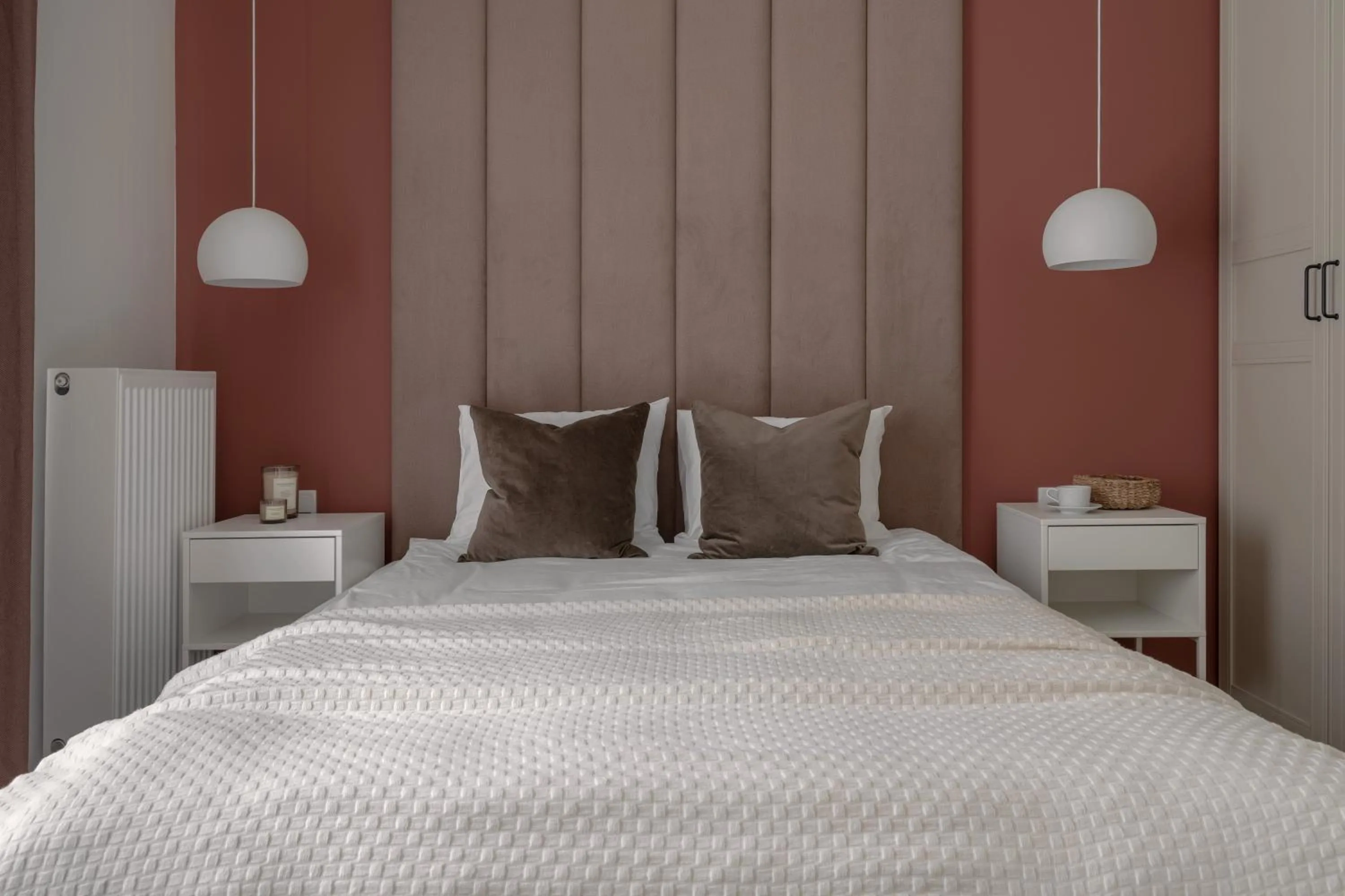 Bed in APARTIO ROOMS Gliwice