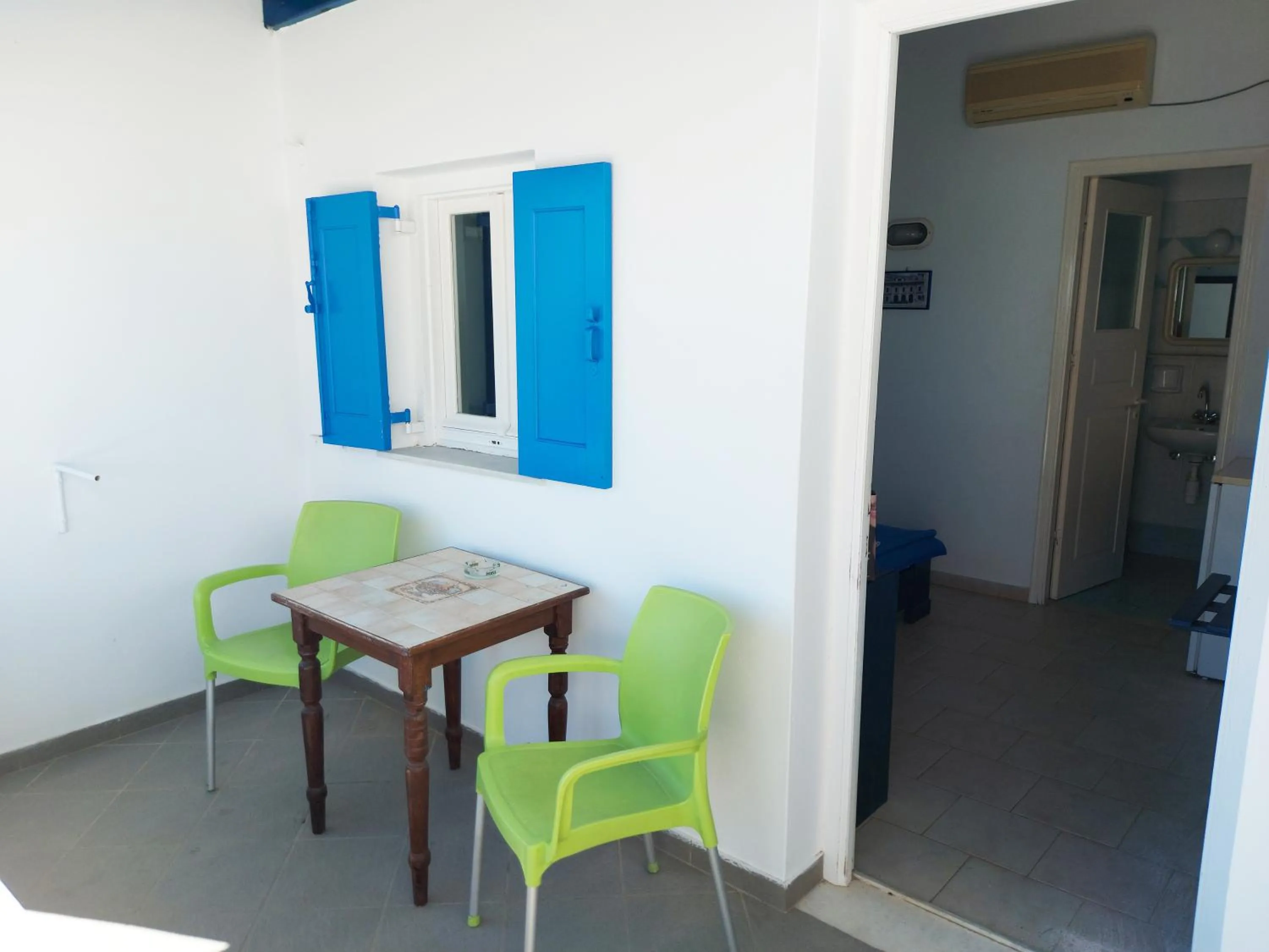 Balcony/Terrace in Aigaio View Studios & Rooms