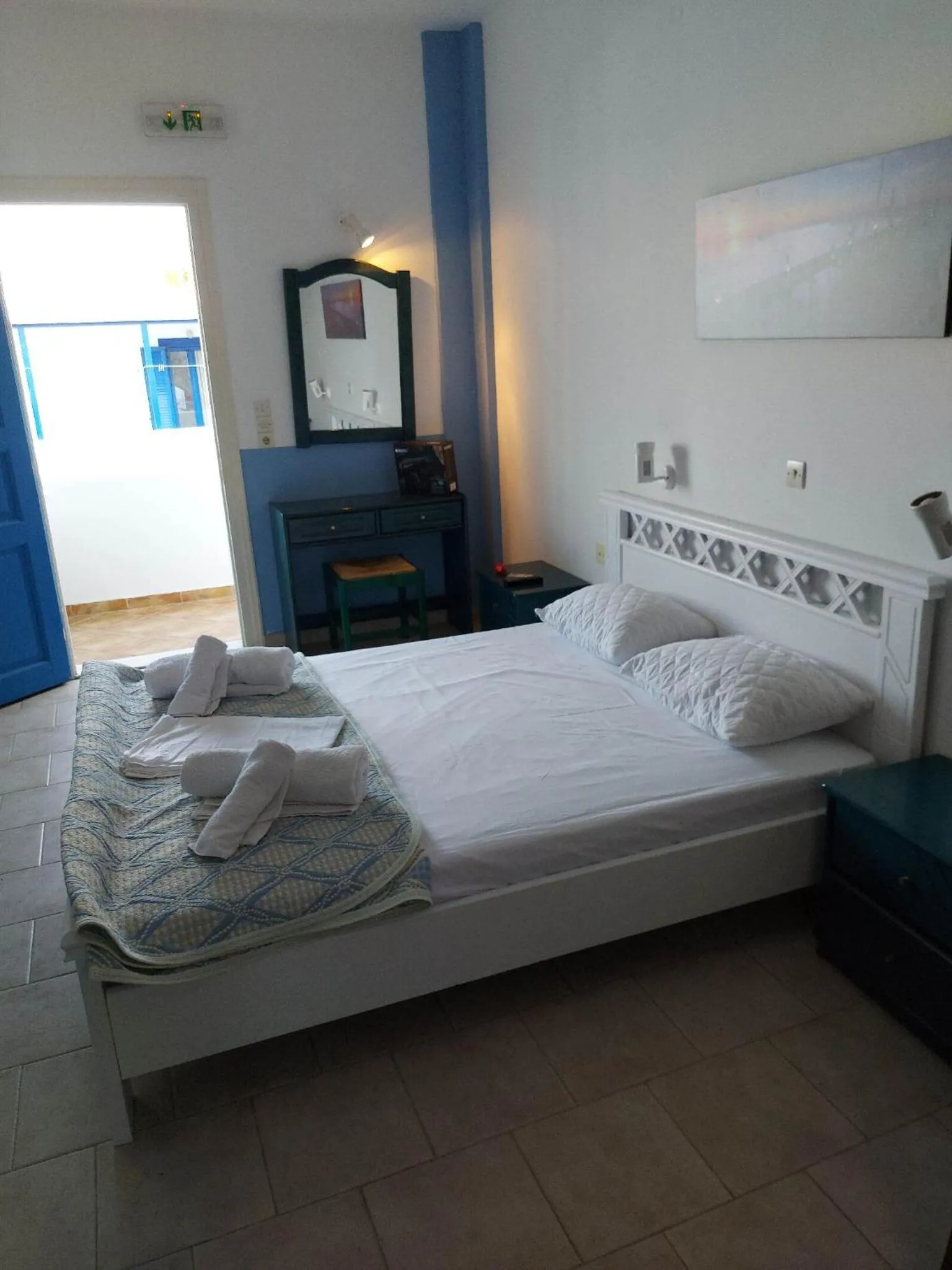 Photo of the whole room, Bed in Aigaio View Studios & Rooms