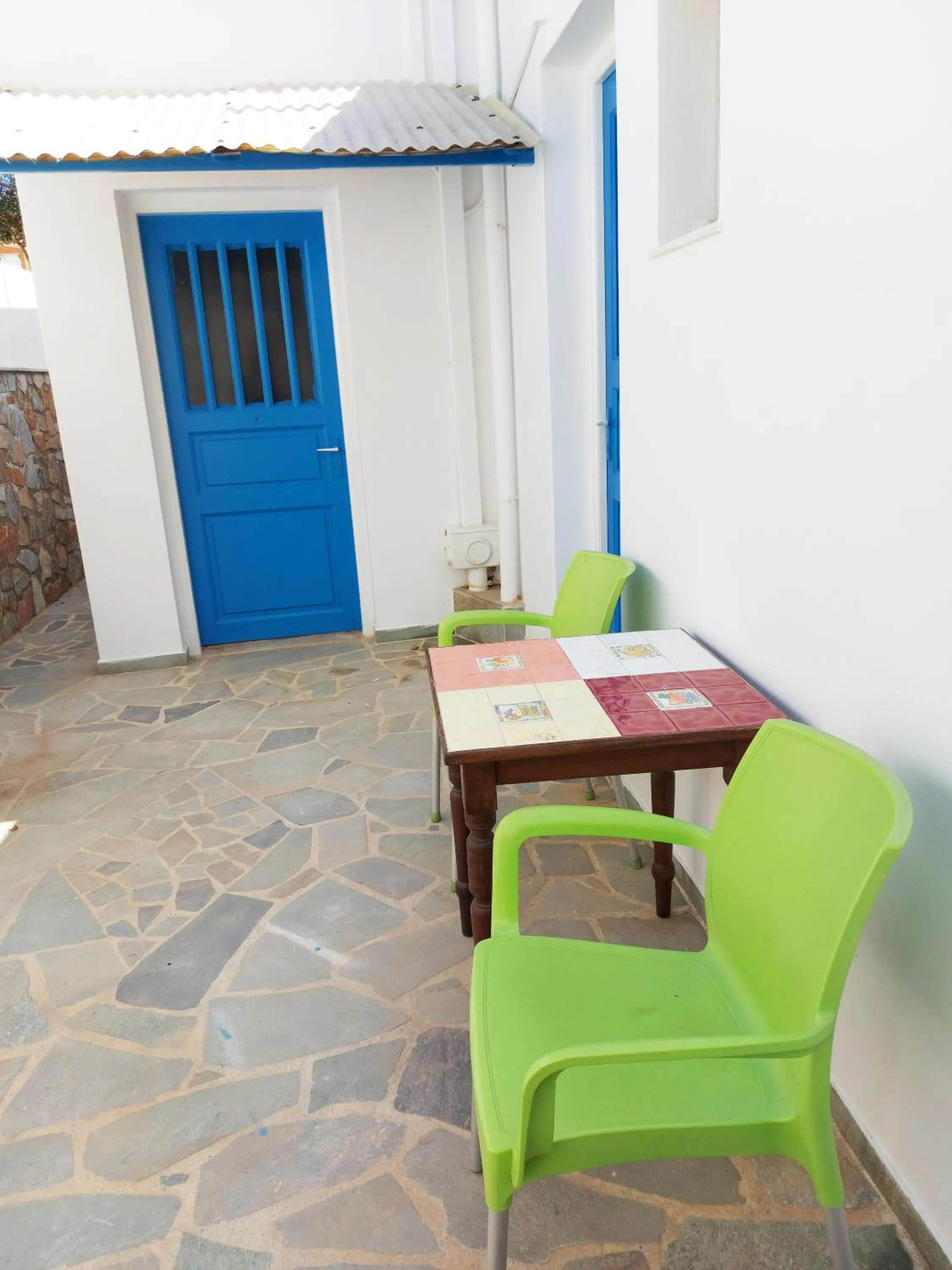 Balcony/Terrace in Aigaio View Studios & Rooms