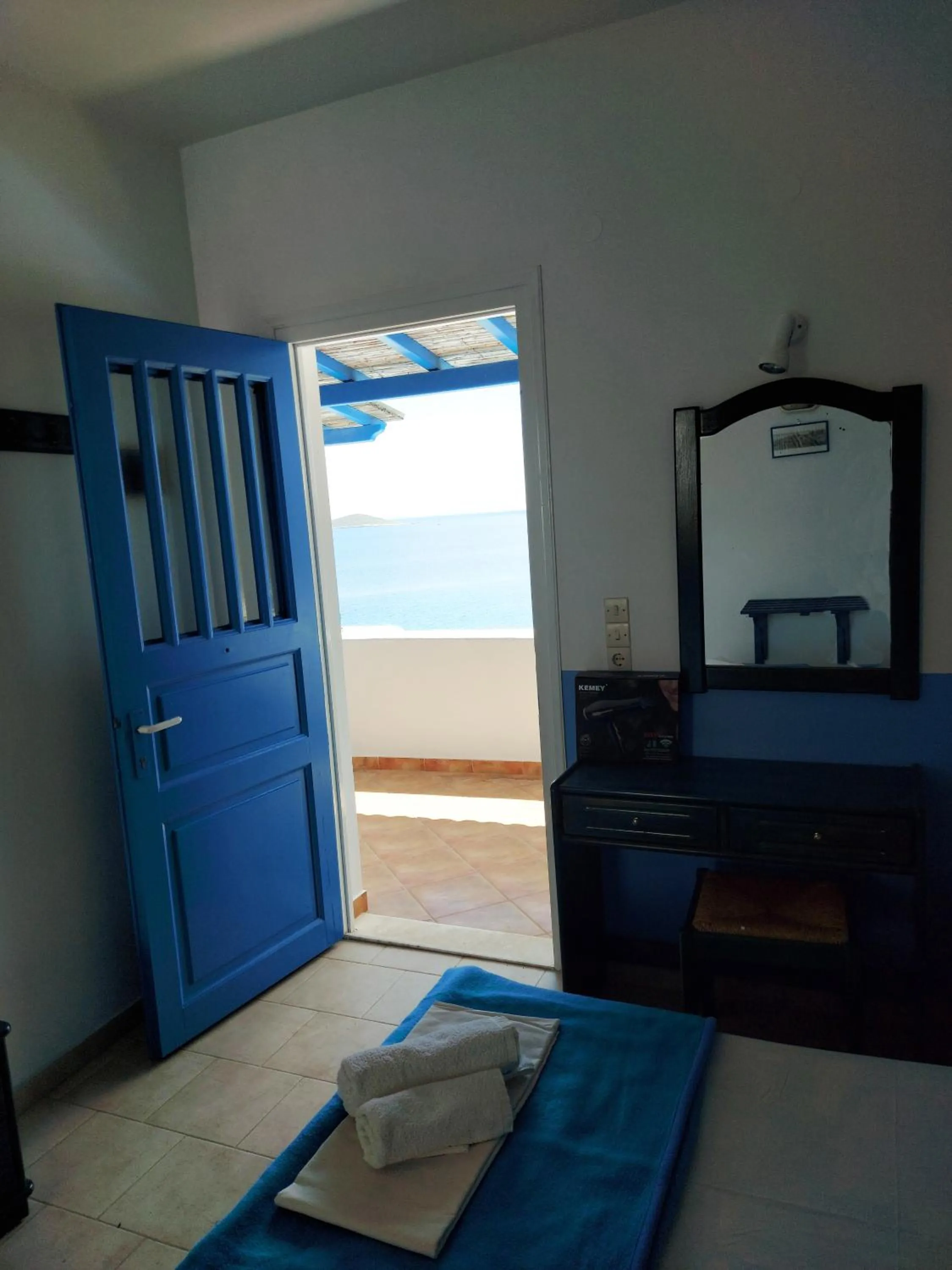 Sea view, Bed in Aigaio View Studios & Rooms