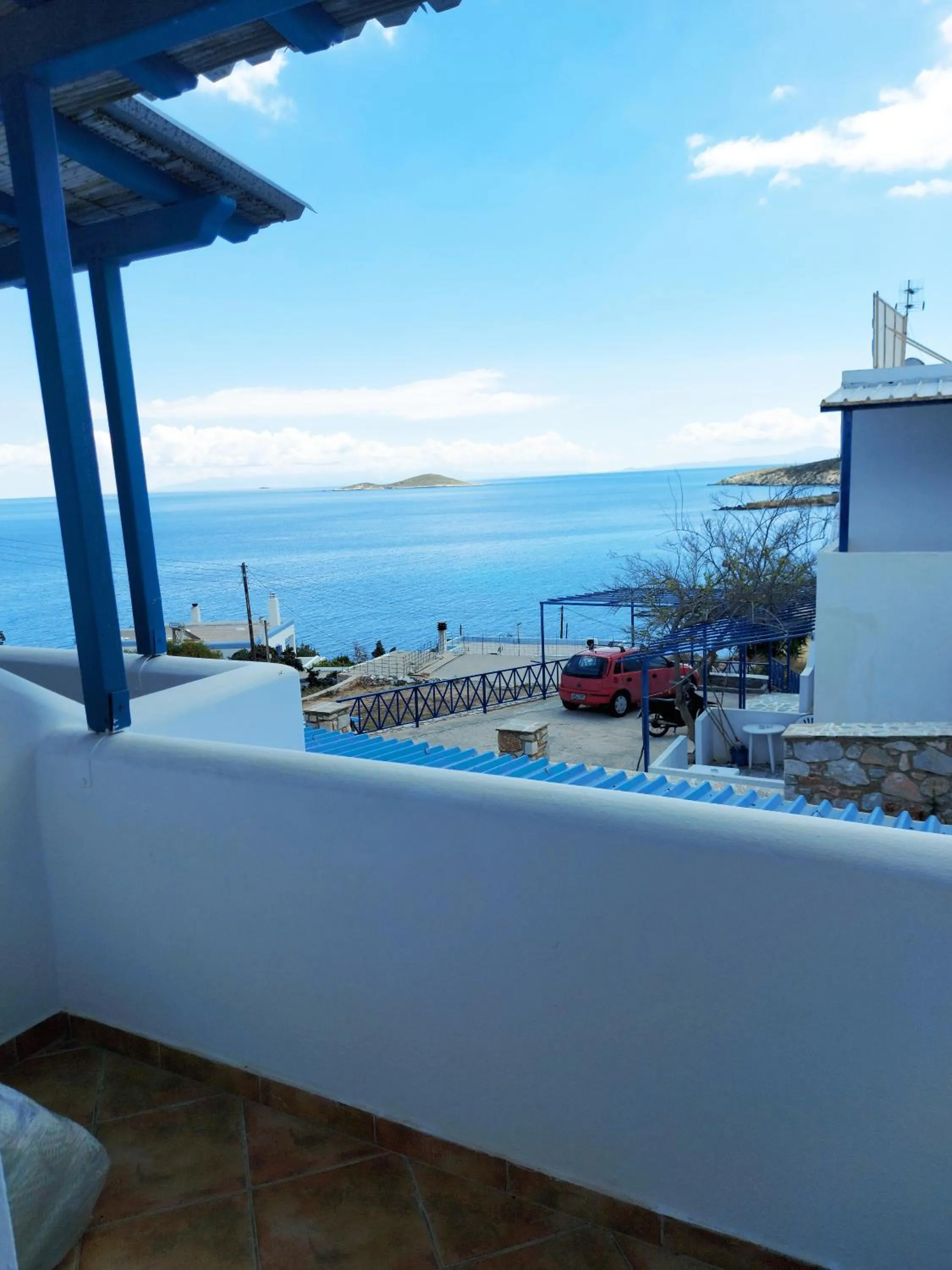 Balcony/Terrace in Aigaio View Studios & Rooms