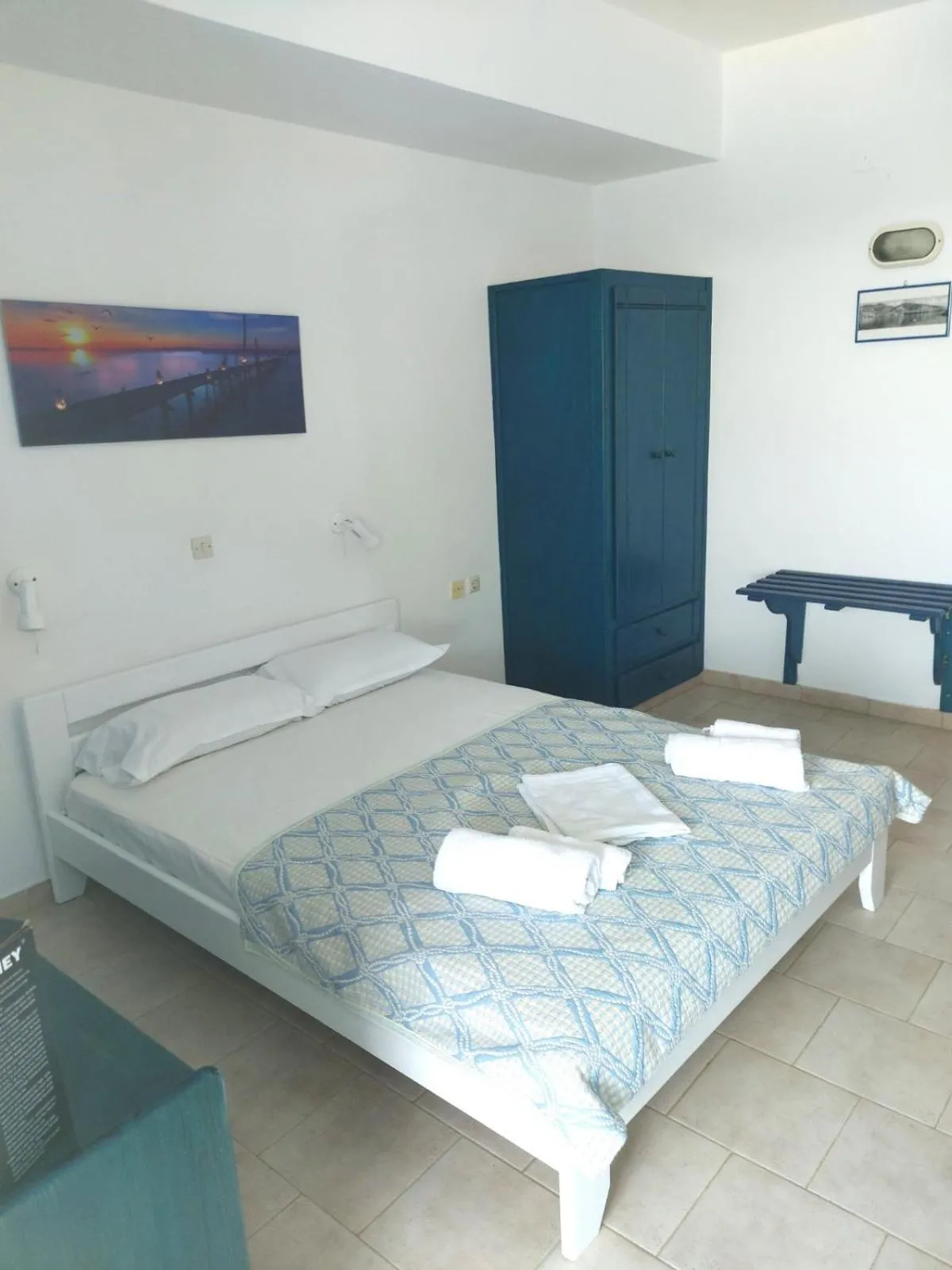 Photo of the whole room, Bed in Aigaio View Studios & Rooms