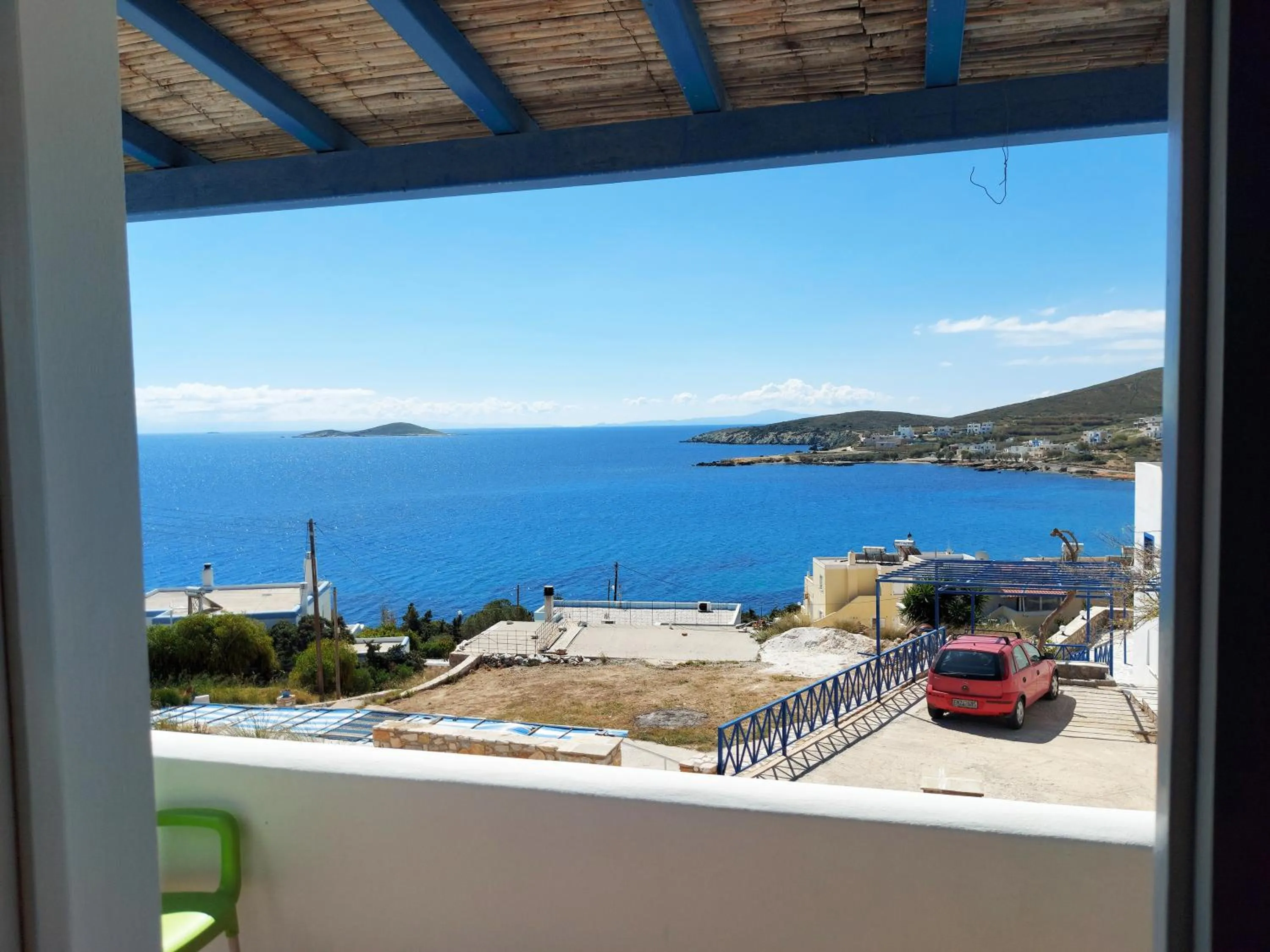 Sea view in Aigaio View Studios & Rooms