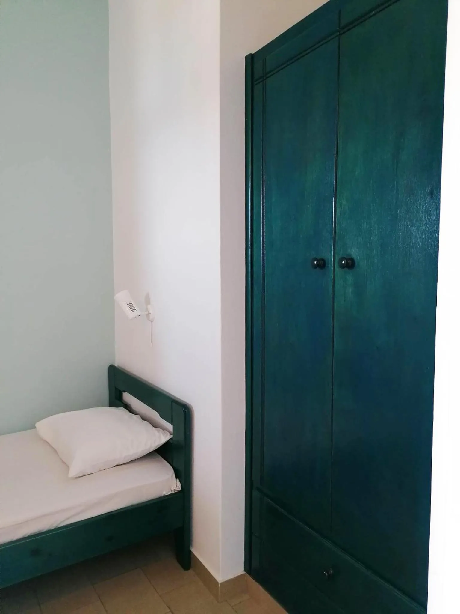 wardrobe, Bed in Aigaio View Studios & Rooms