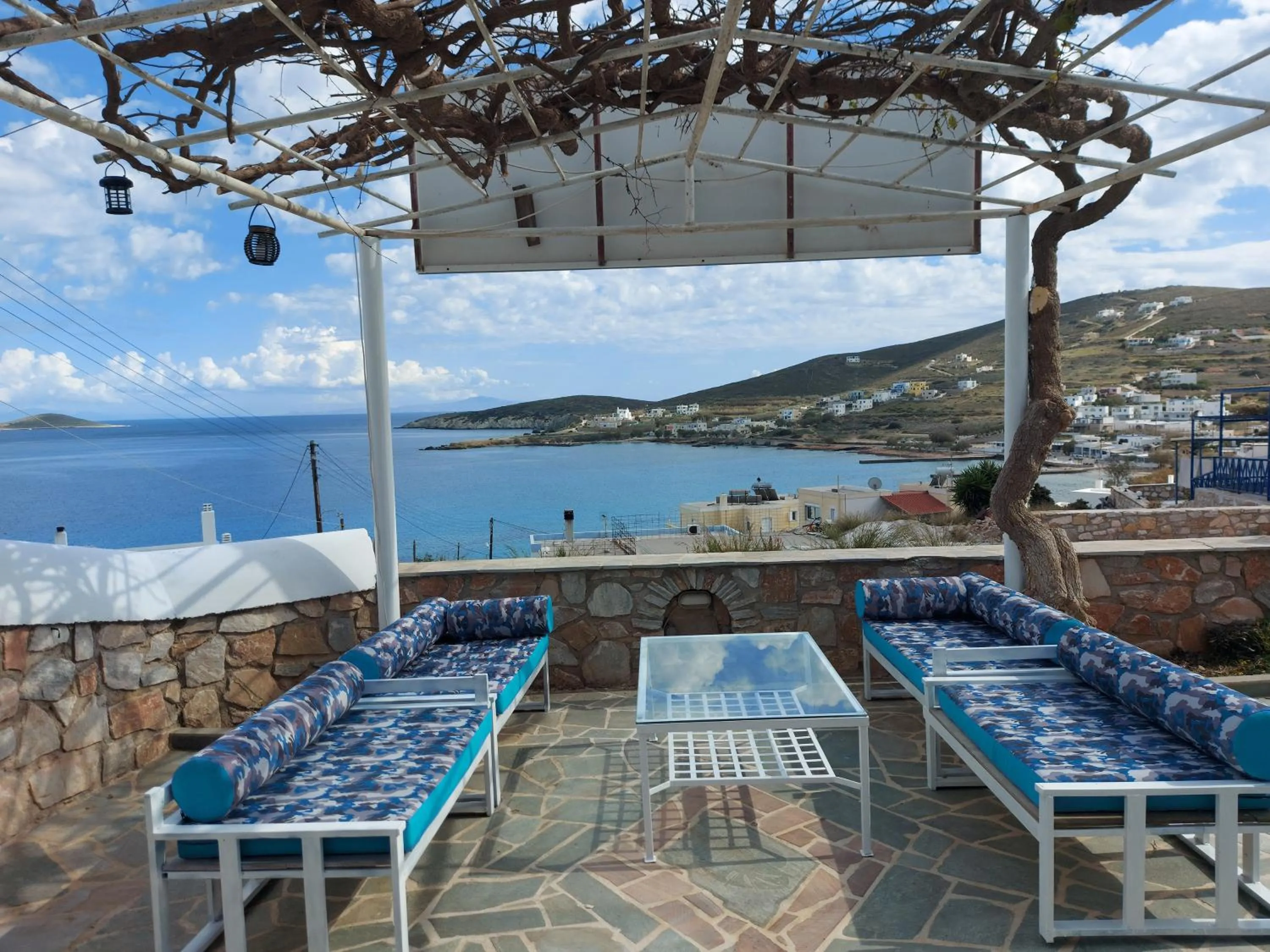 Balcony/Terrace in Aigaio View Studios & Rooms