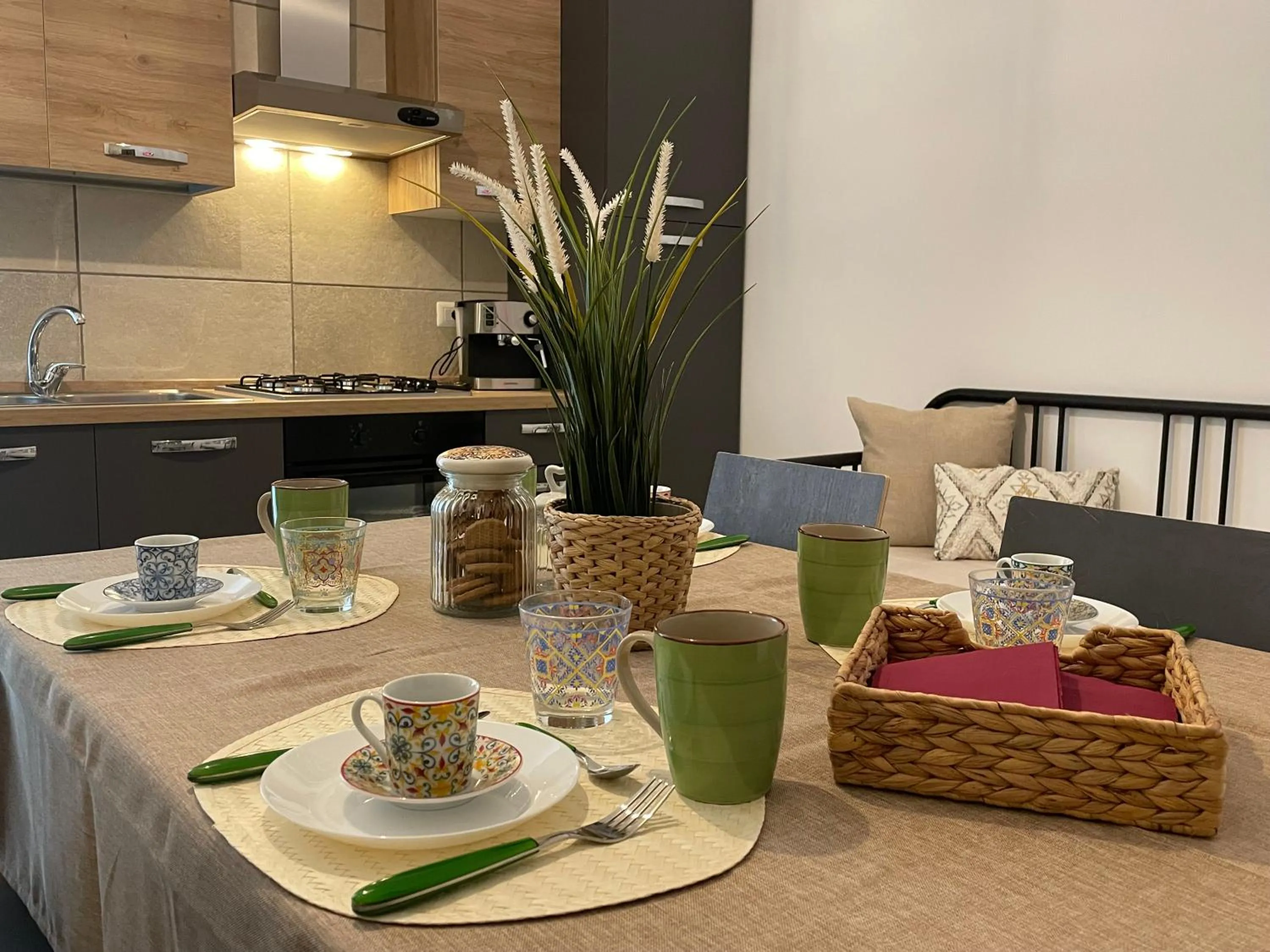 Coffee/tea facilities in Maioliche Apartment