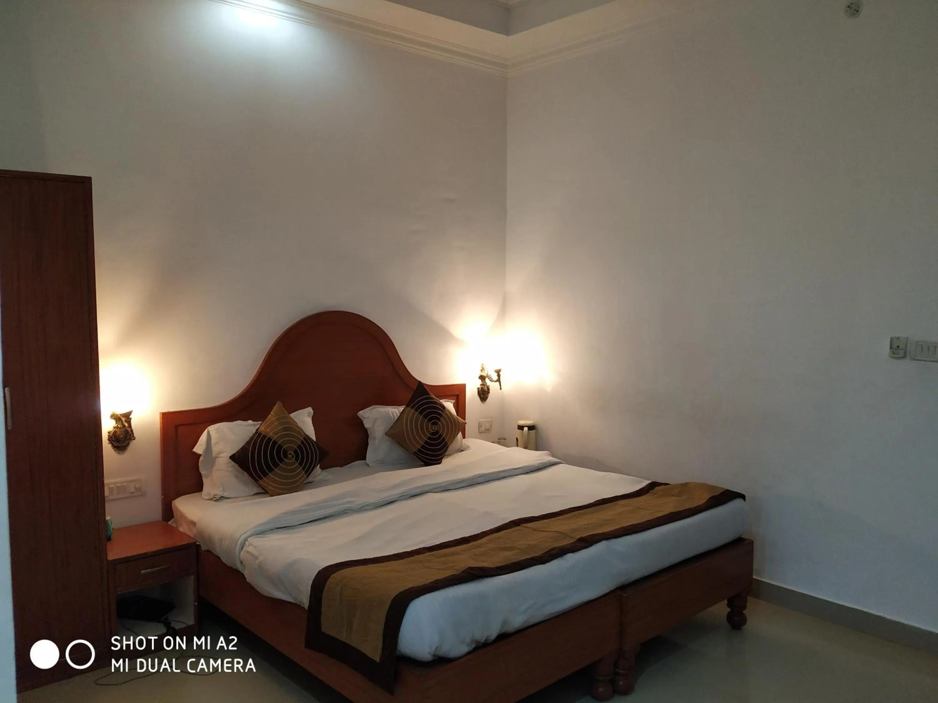 Bed in Euro Star Inn