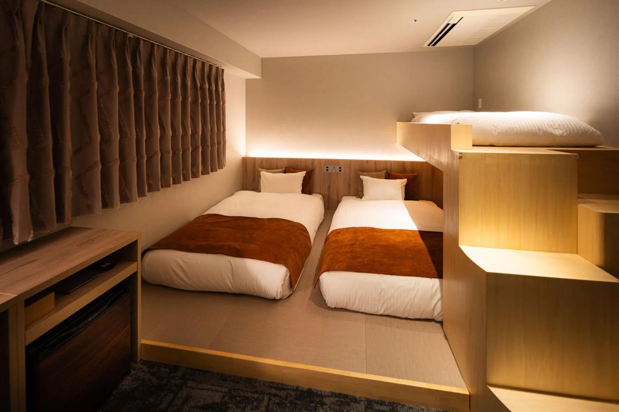 Bed in R Hotel Namba South