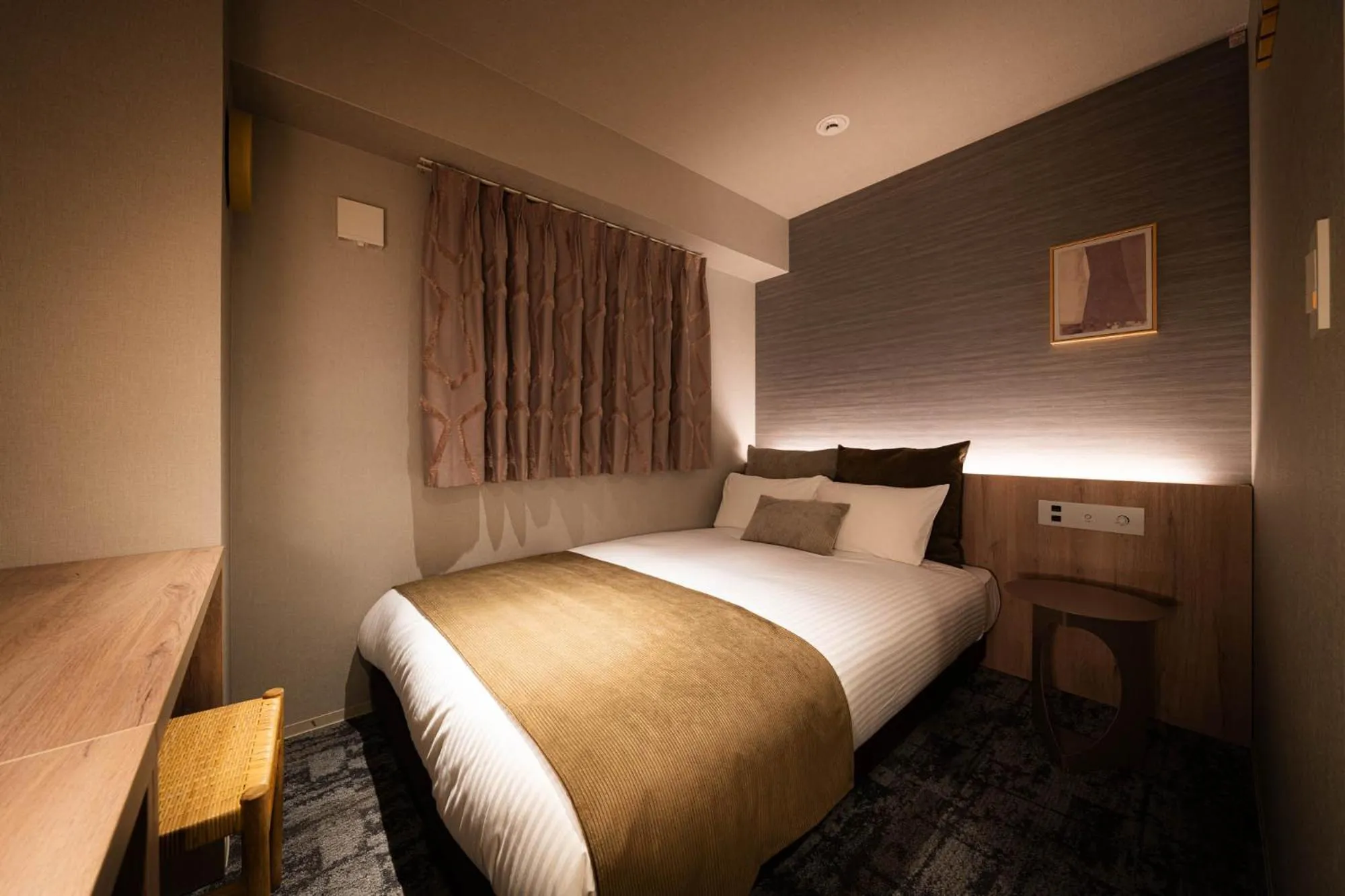 Bed in R Hotel Namba South