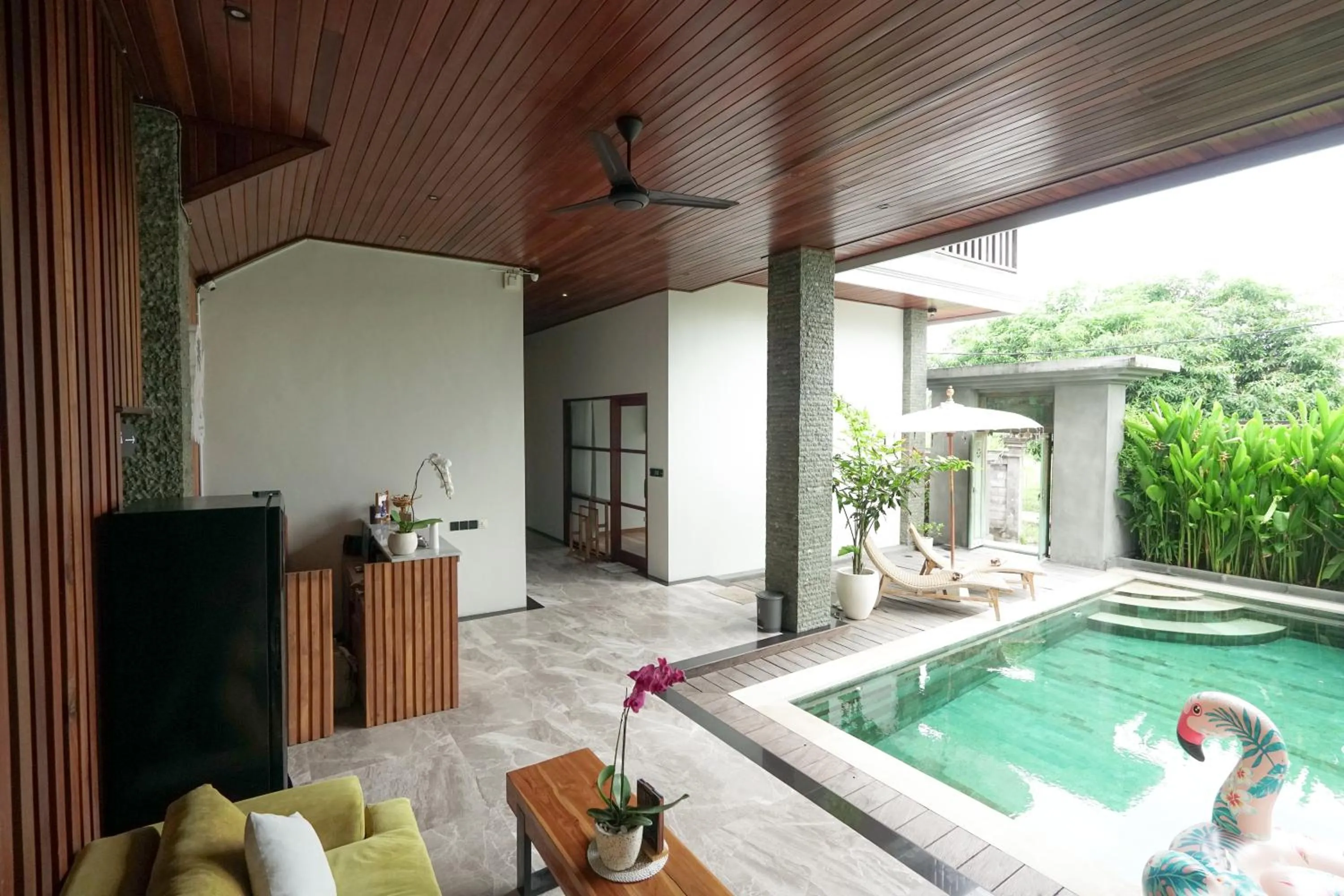 Lobby or reception in Tropical Beach House Bali