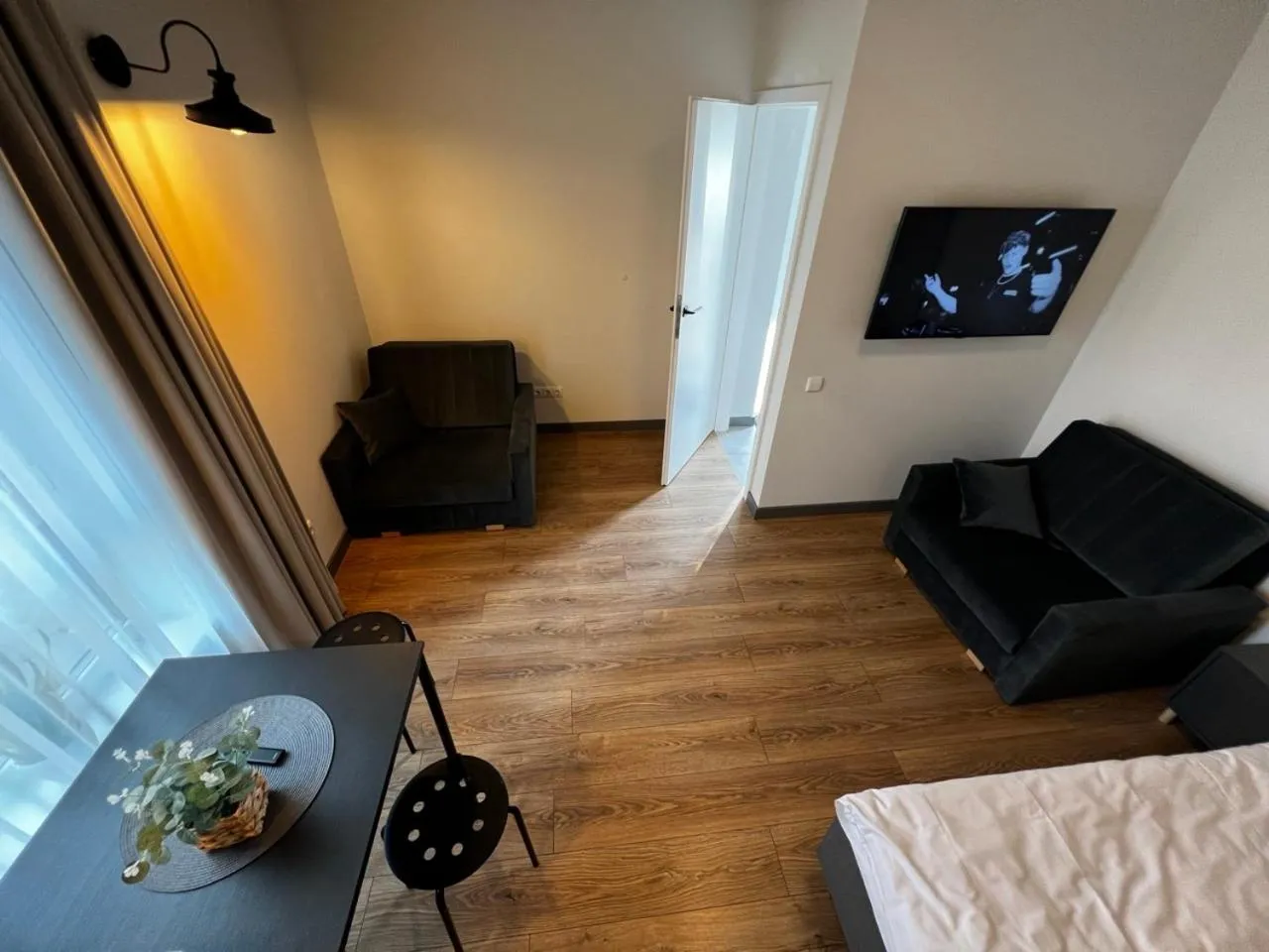 Seating area in Tilzes Studio apartaments, Self check-in, Free parking, Comfort