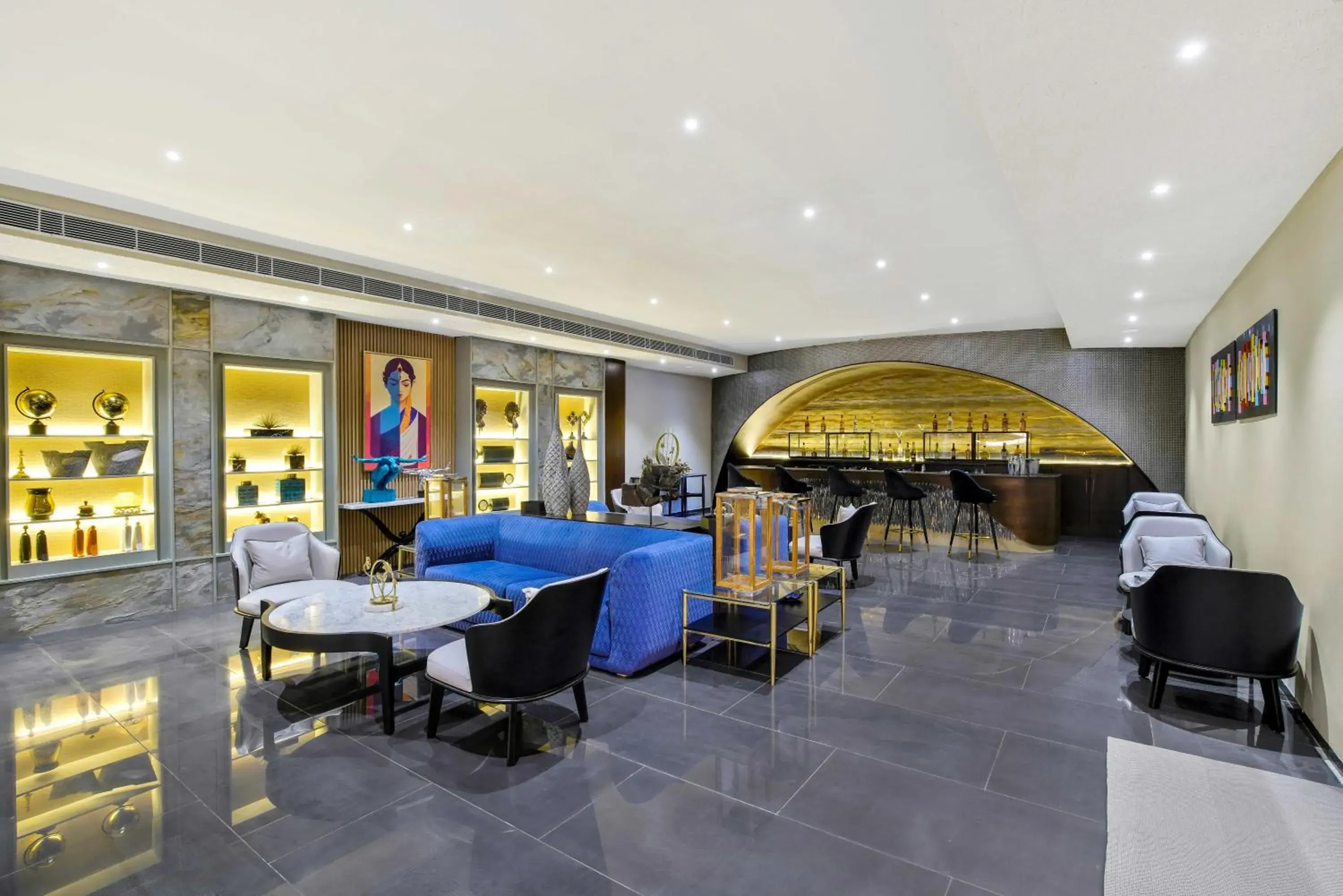 Lounge or bar in Pramod Lands End Resort, a member of Radisson Individuals Lounge or bar in Pramod Lands End Resort, a member of Radisson Individuals