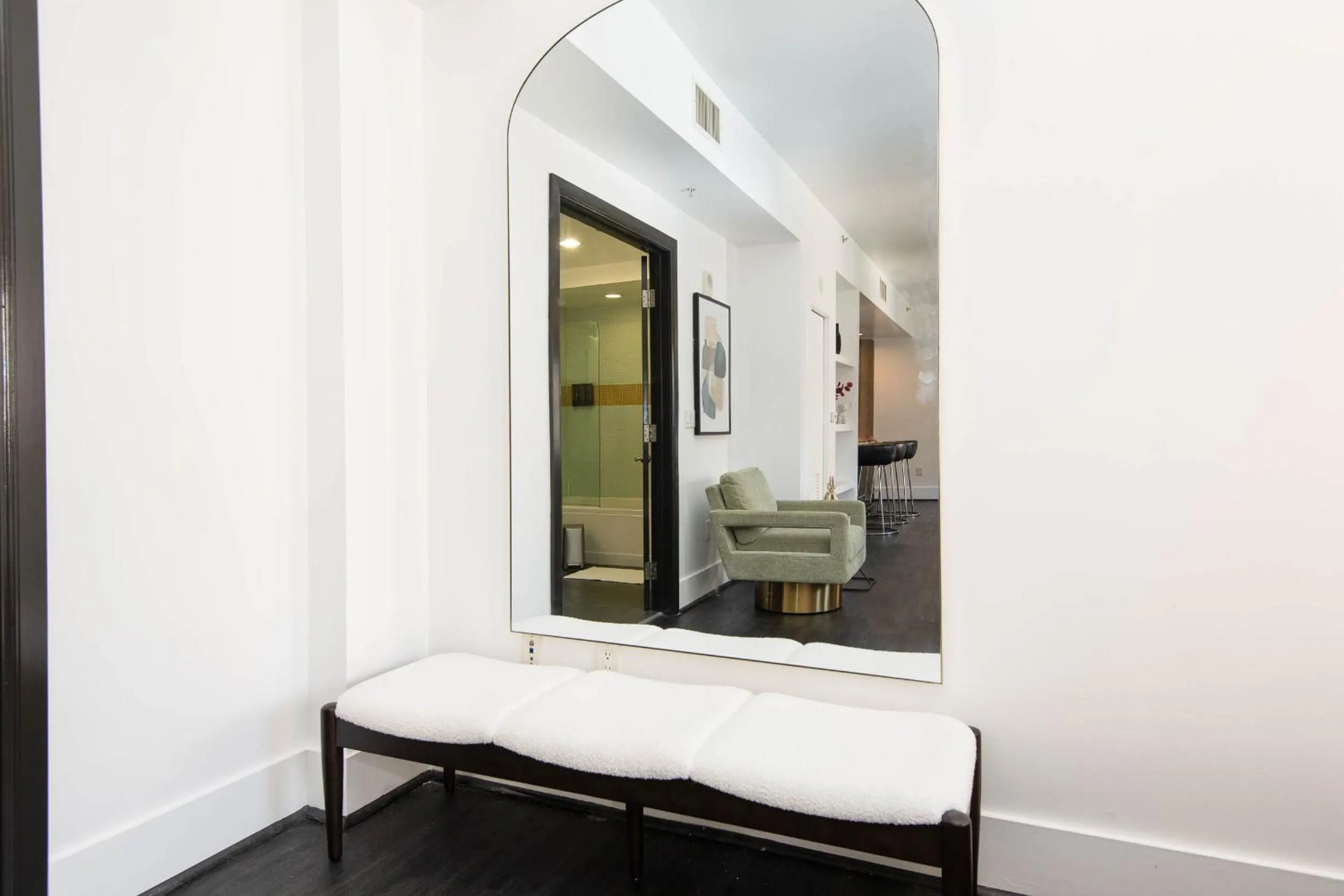 Living room in DTLA Boutique Hotel