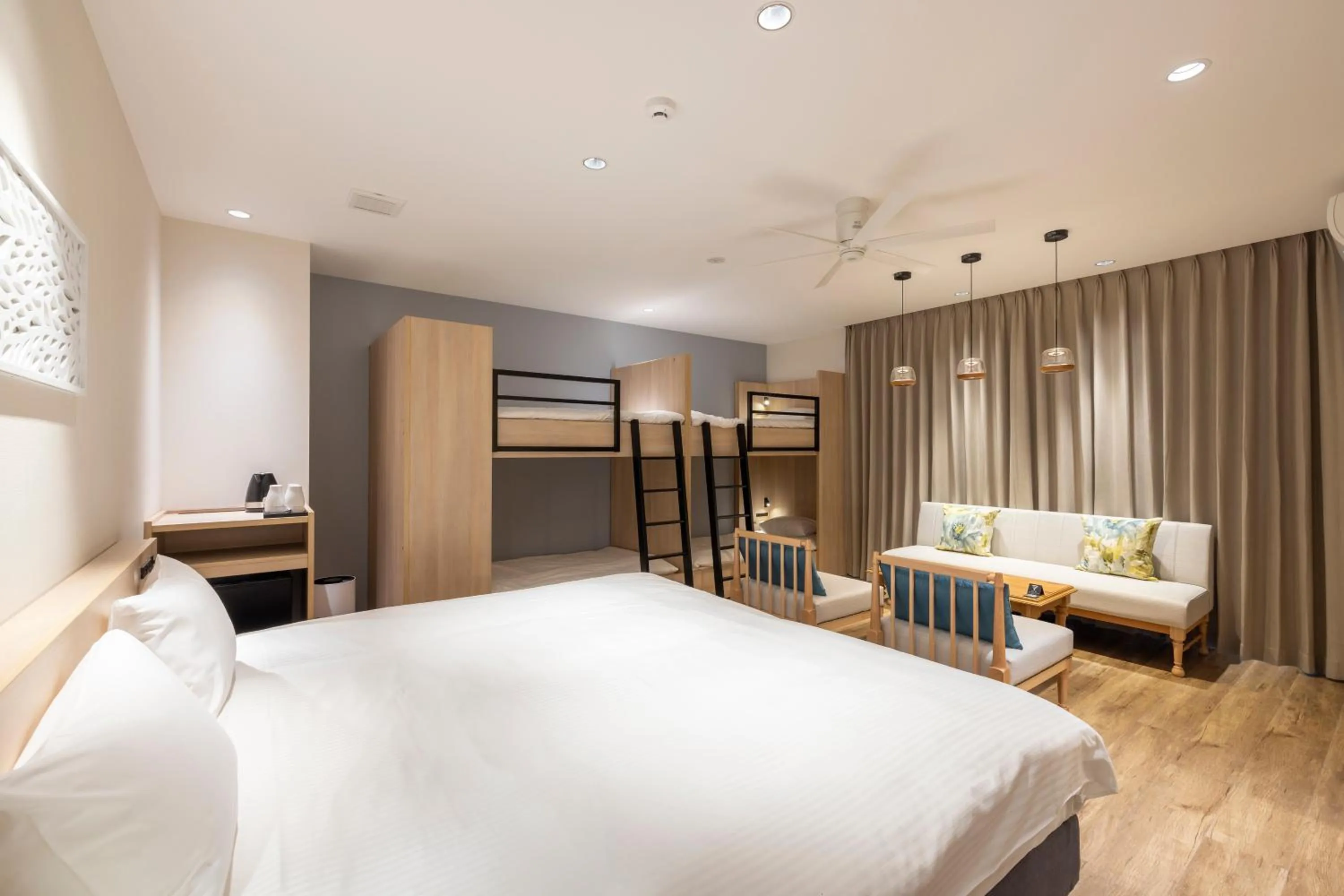 Bed in ALPHABED INN Naha Kokusai Street EAST