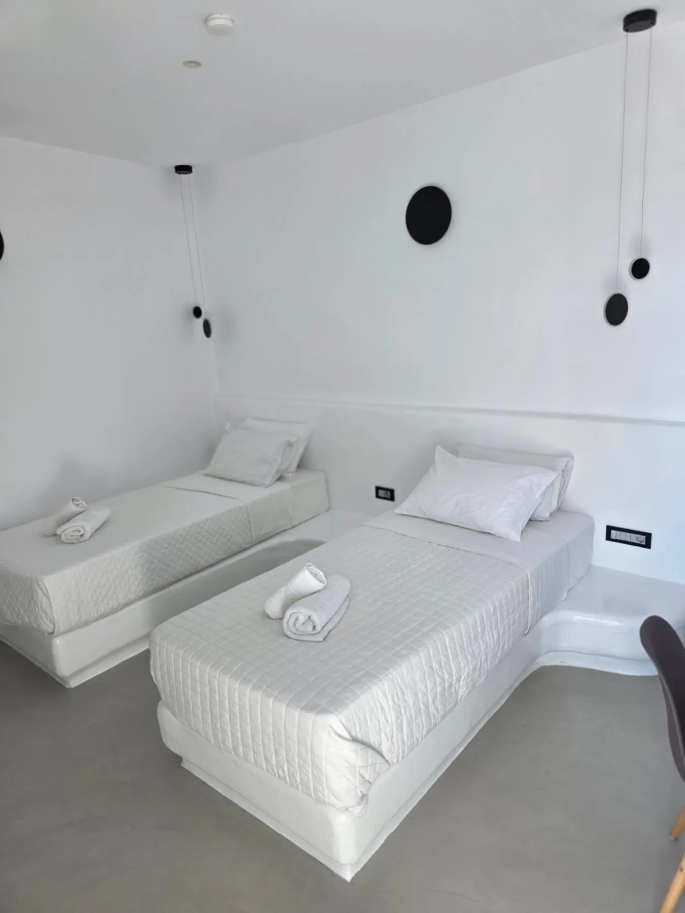 Bed in Tataki Family Hotel