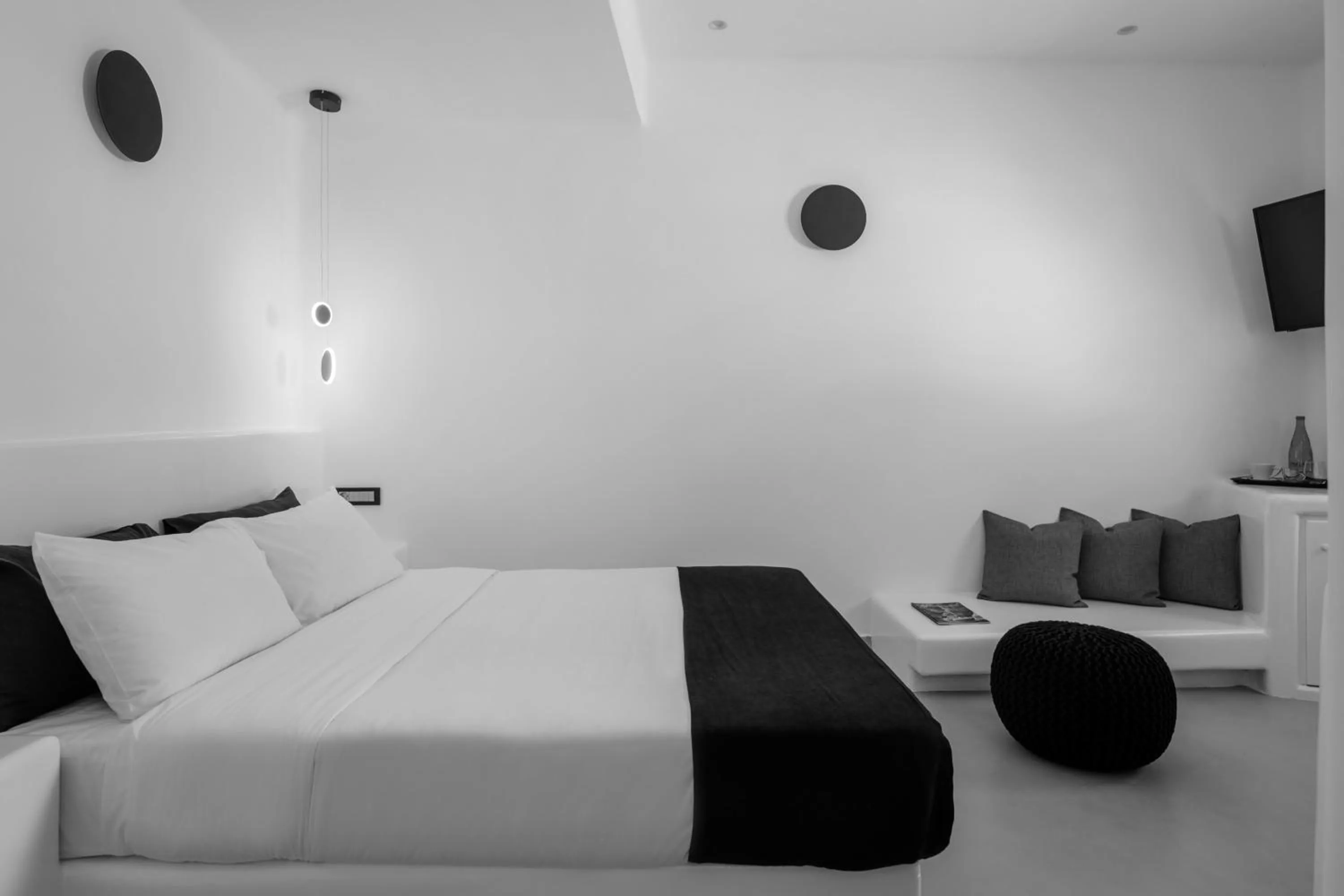 Bed in Tataki Family Hotel