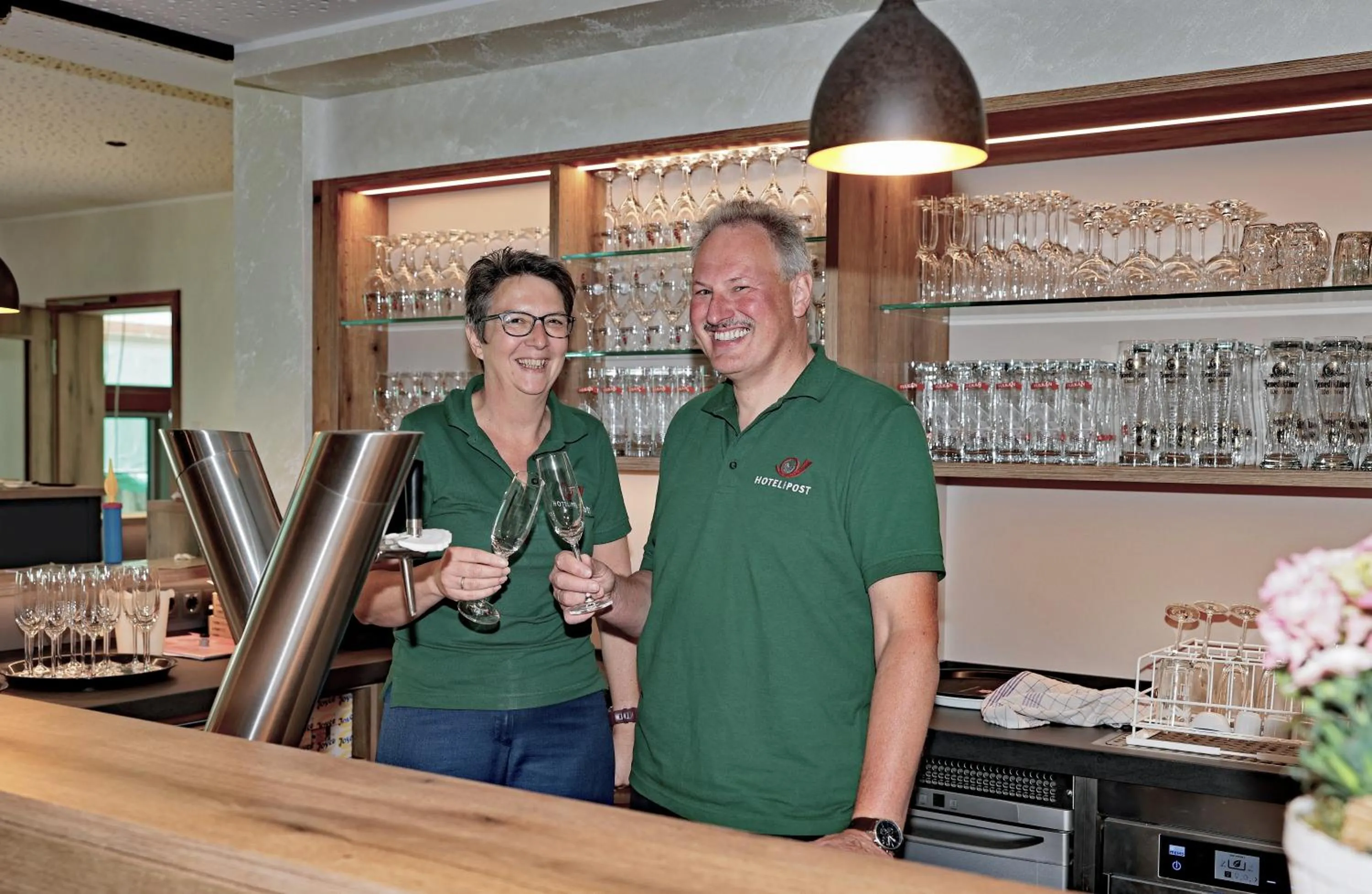 Restaurant/places to eat in Hotel zur Post 3 Sterne superior