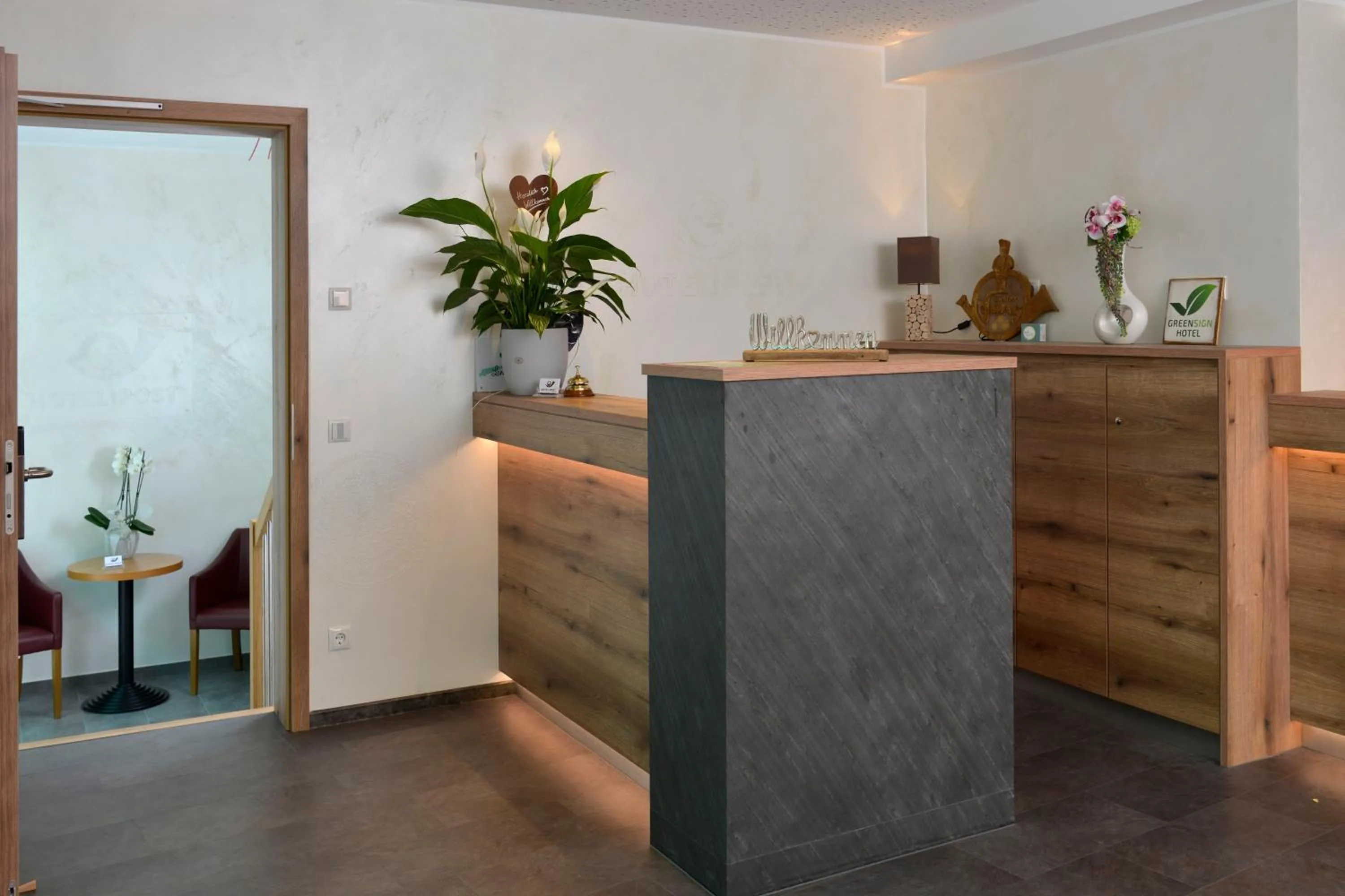 Lobby or reception in Hotel zur Post 3 Sterne superior