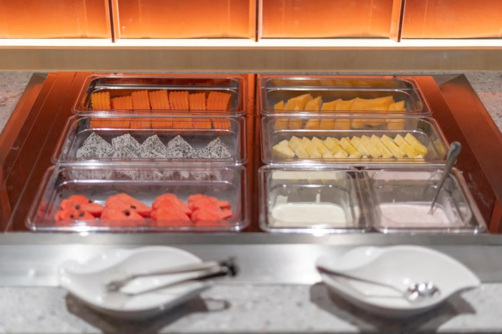 Food and drinks in Blue Hippo Hotel