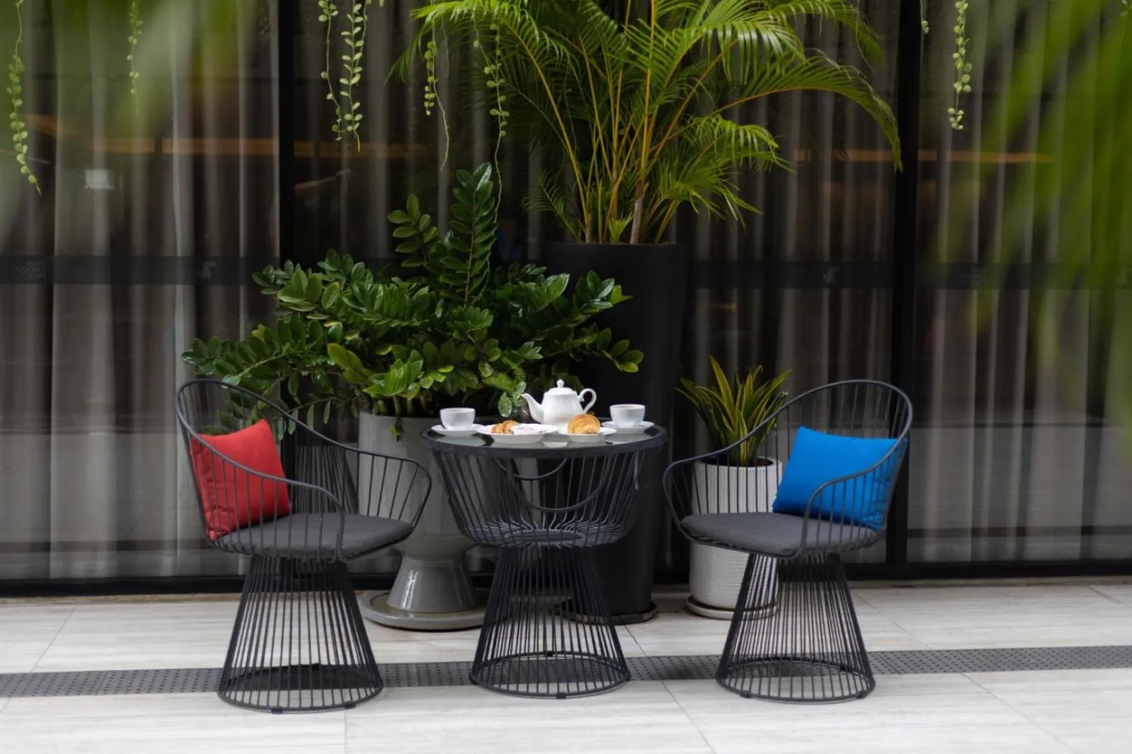 Area and facilities in Blue Hippo Hotel