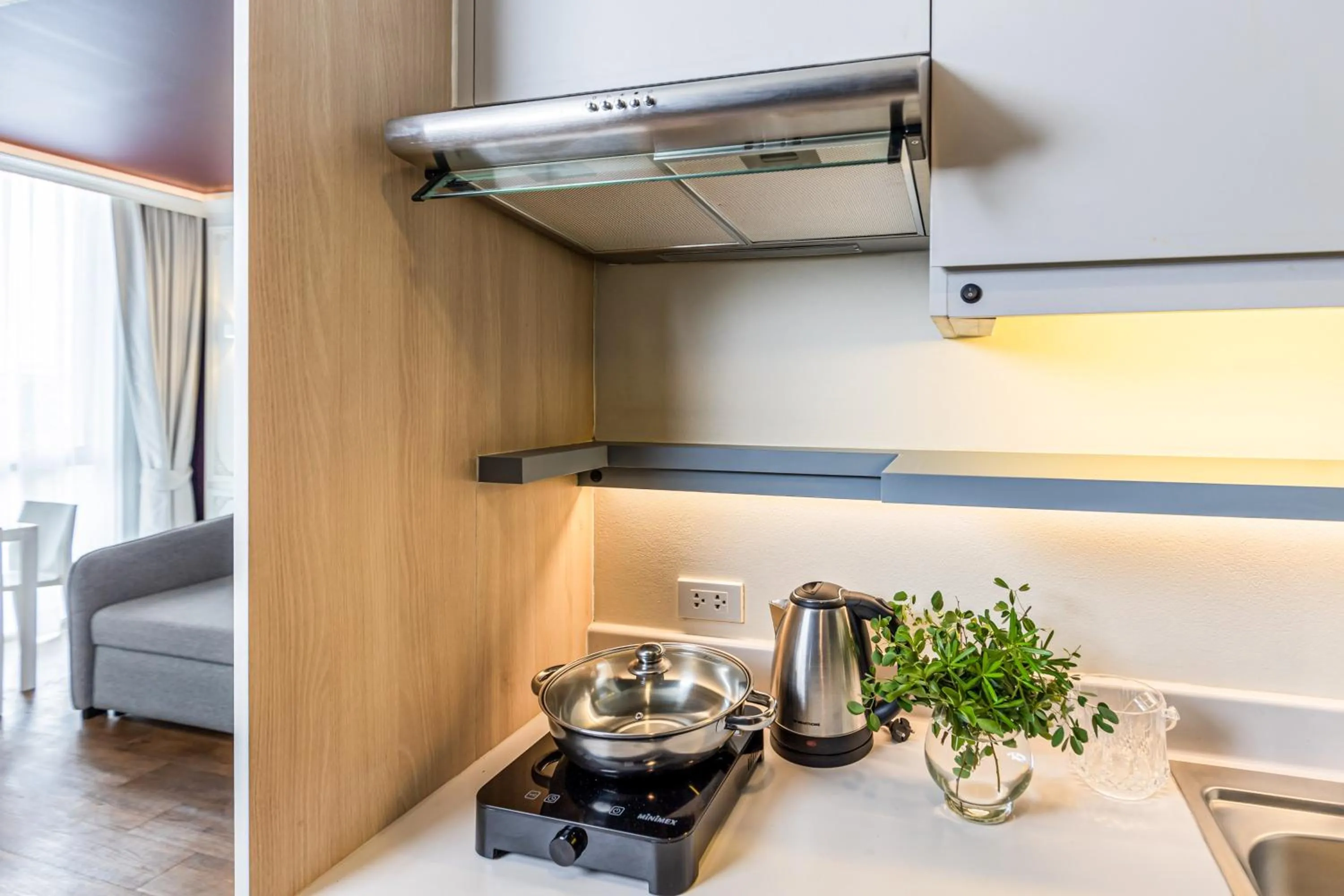 Bed in Blue Hippo & Red Crocodile Hotel