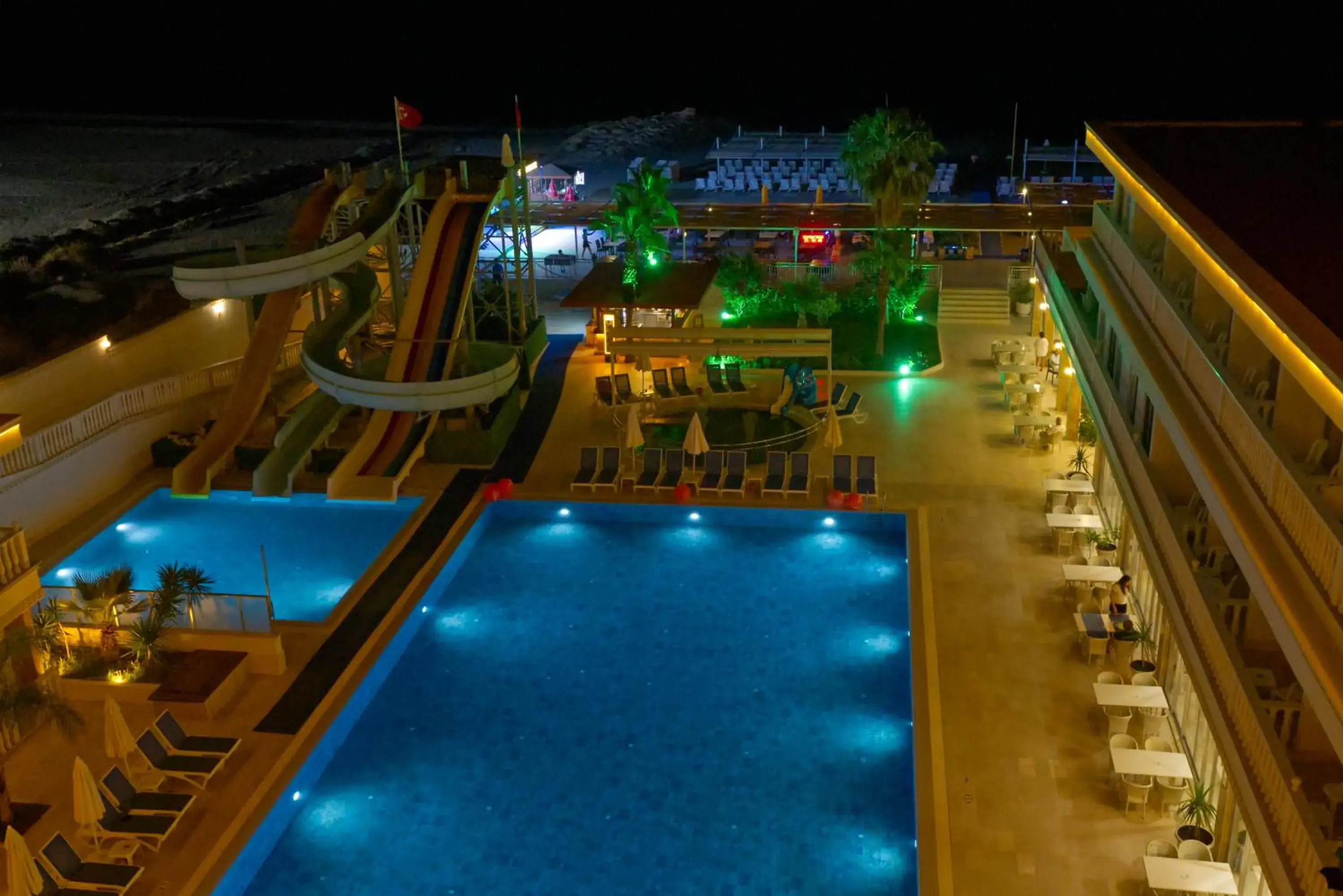 Pool view in SL La Perla Hotel Kemer Pool view in SL La Perla Hotel Kemer